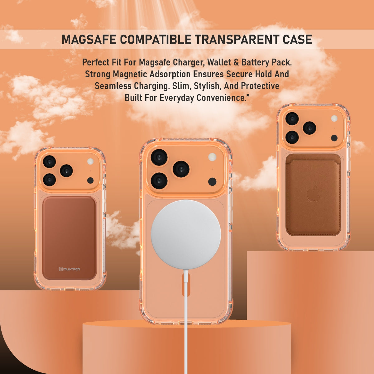 Sheild Case for iPhone 17 Pro Max , Anti-shock Case With Raised Corners for Protection