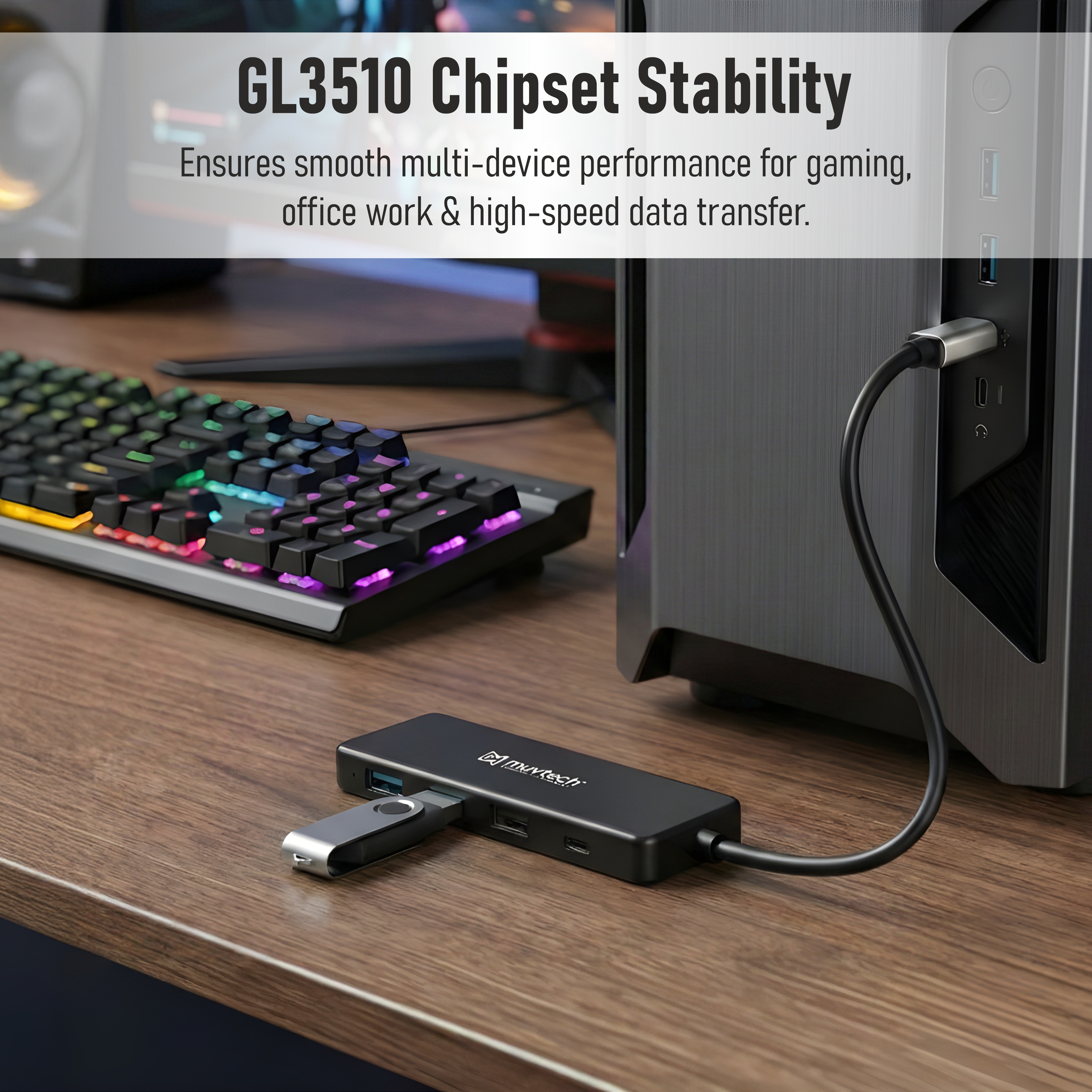 Unity Link 4-in-1 USB-C Hub