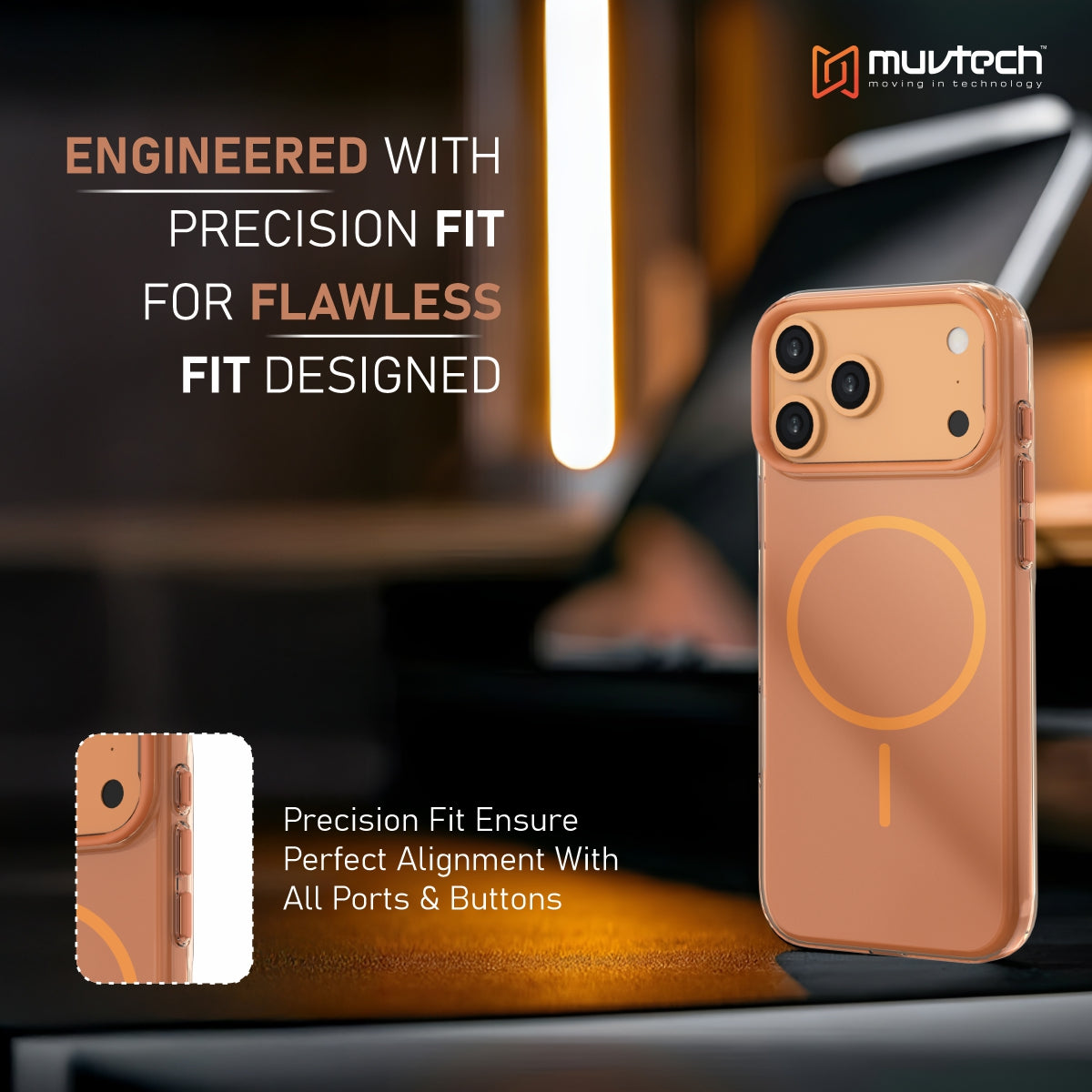 Crystal Halo Case for iPhone 17 Pro / Pro Max