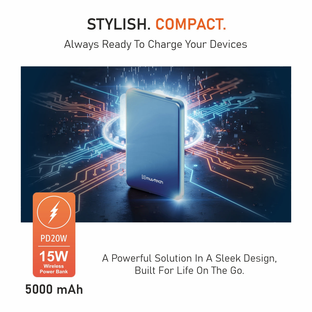 AEROSLIM 5000mAh Power Bank