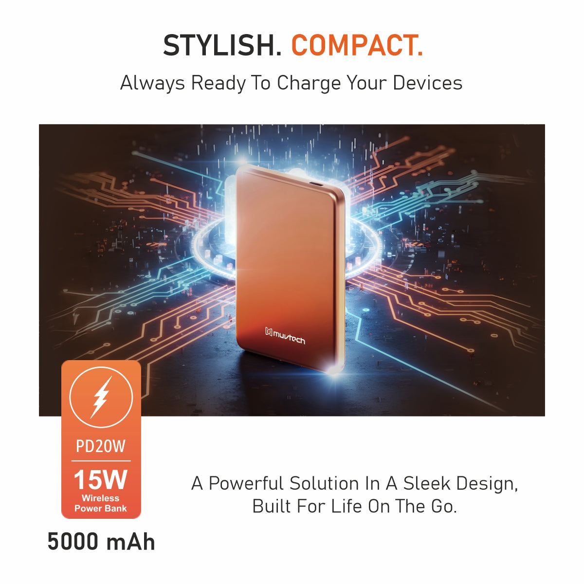 AEROSLIM 5000mAh Power Bank