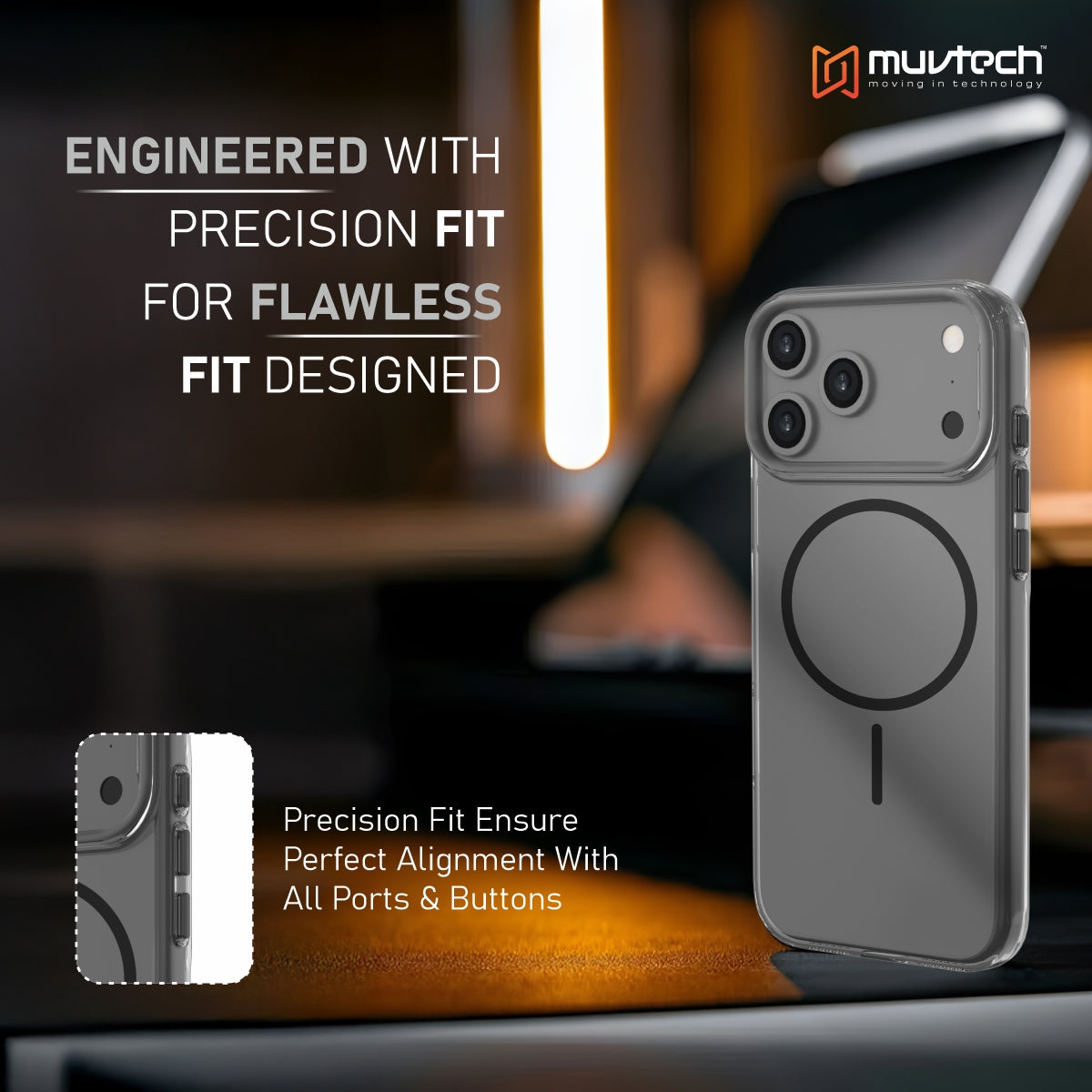 Crystal Halo Case for iPhone 17 Pro / Pro Max