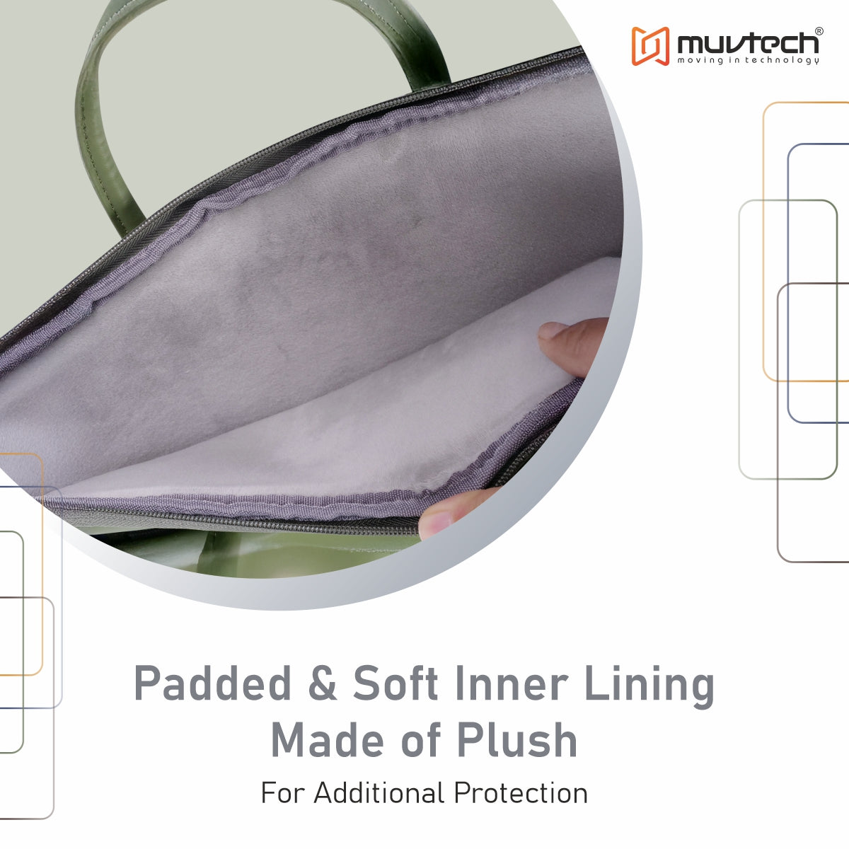 Muvtech KYRA Laptop Bag – Premium Stylish Laptop Bag for Laptops up to 15 Inch