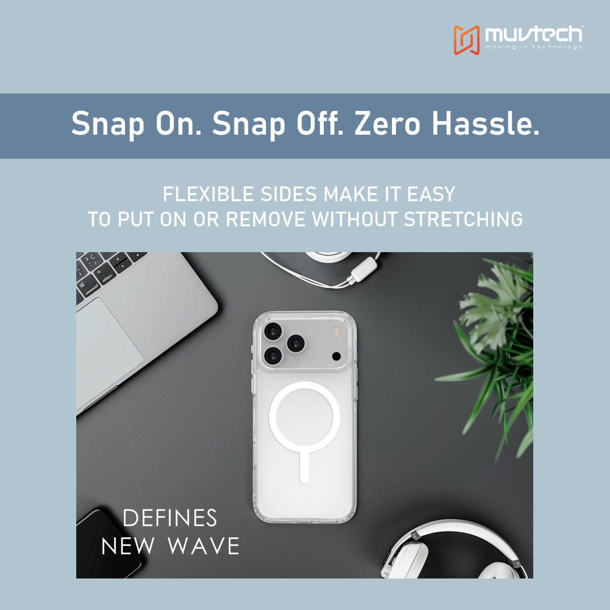 Armour Combo Kit (3 in 1) – 360° Full Protection Case with 9H Tempered Glass & Camera lens | MagSafe Compatible | Designed for iPhone 17 Pro/Pro Max