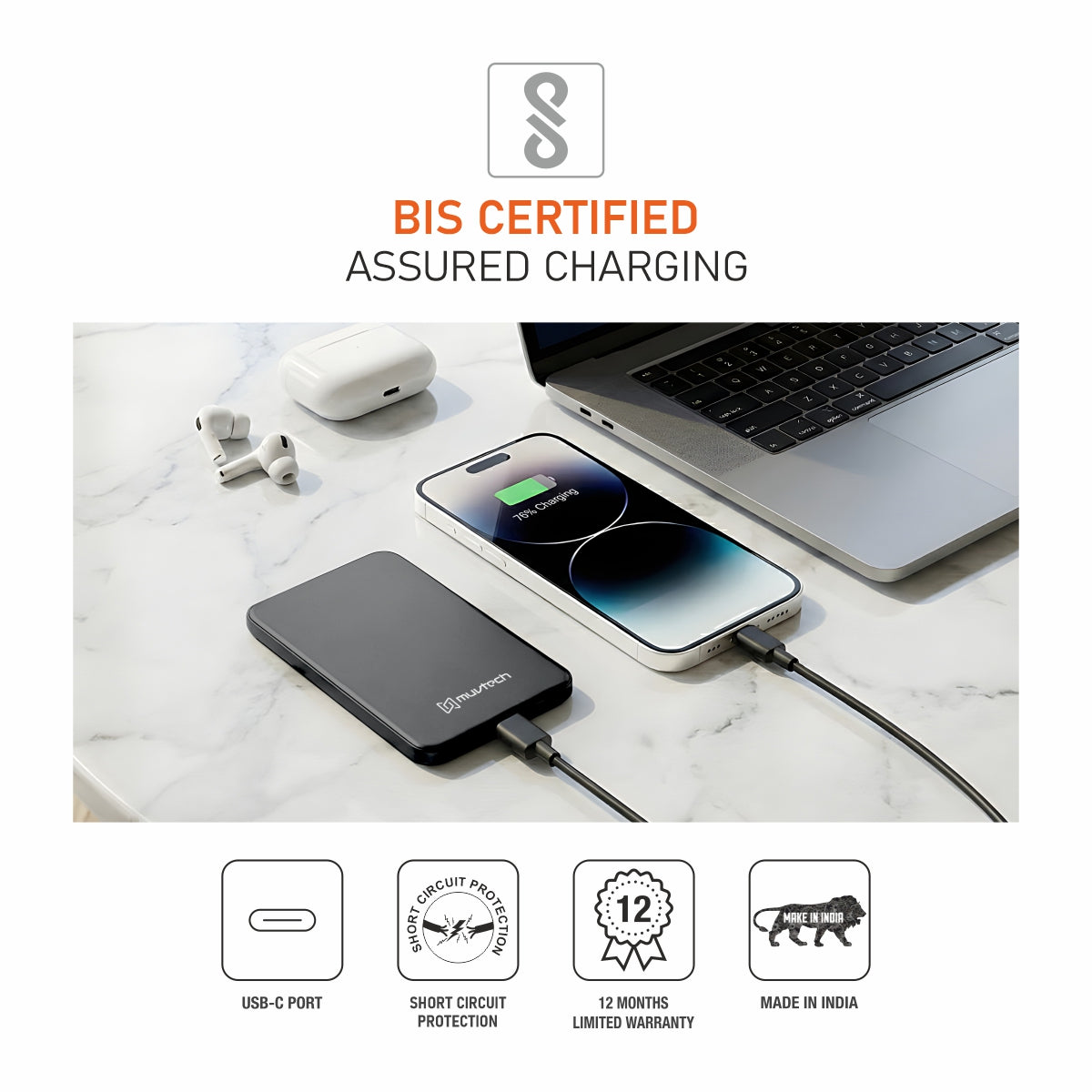 AEROSLIM 5000mAh Power Bank