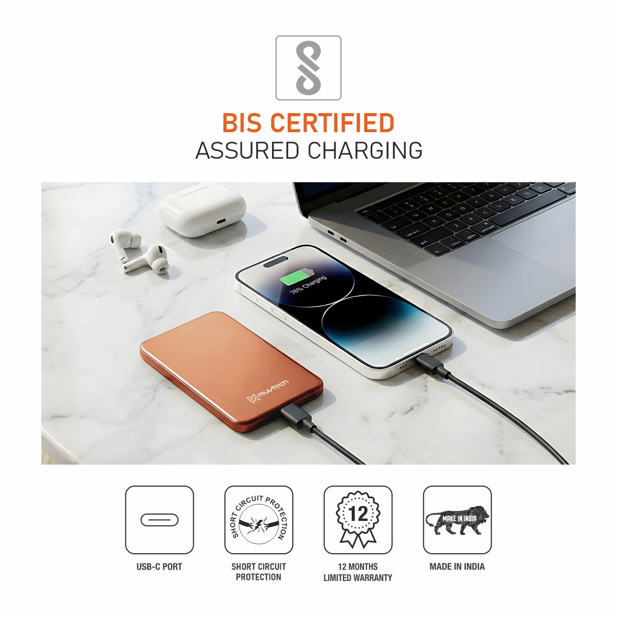 AEROSLIM 5000mAh Power Bank