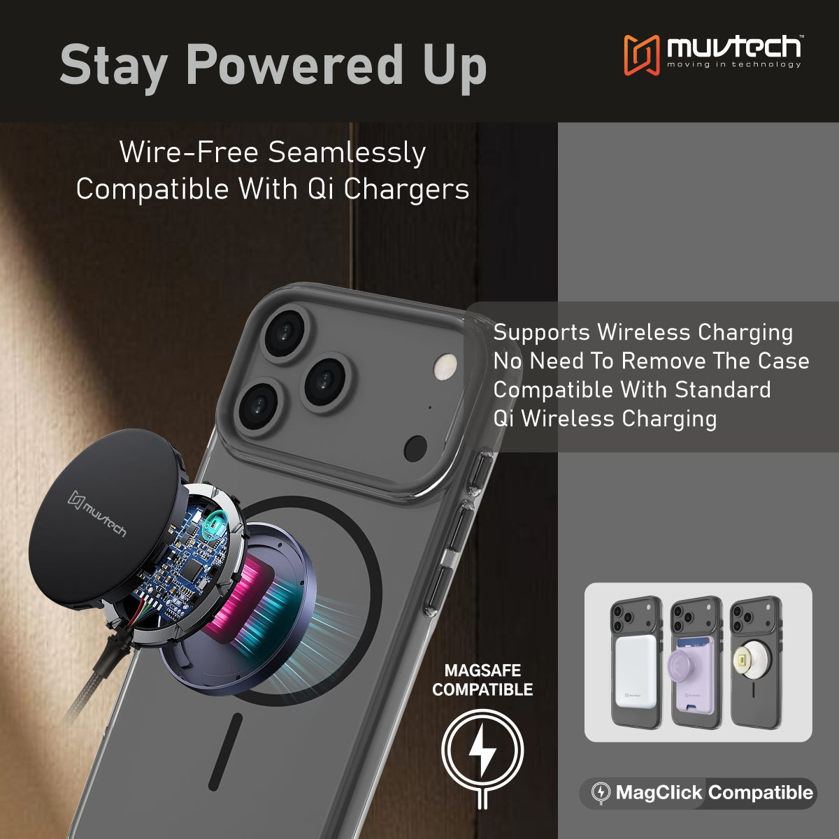 Crystal Halo Case for iPhone 17 Pro / Pro Max