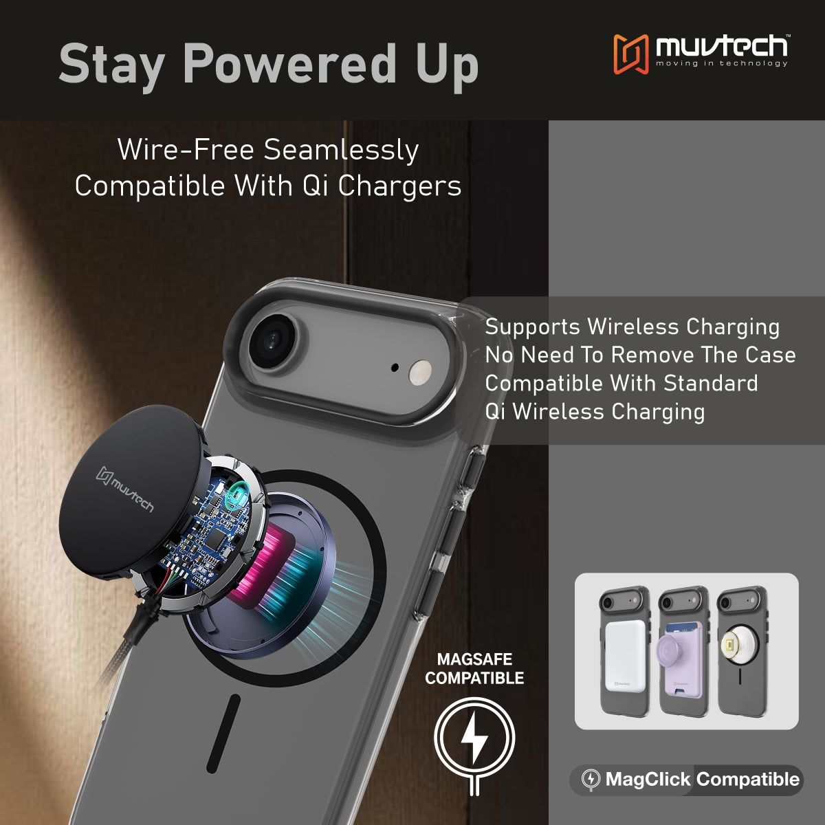 Crystal Halo Case for iPhone 17 Air, Slim Case with Camera Protection Bump, Anti-Yellow Case