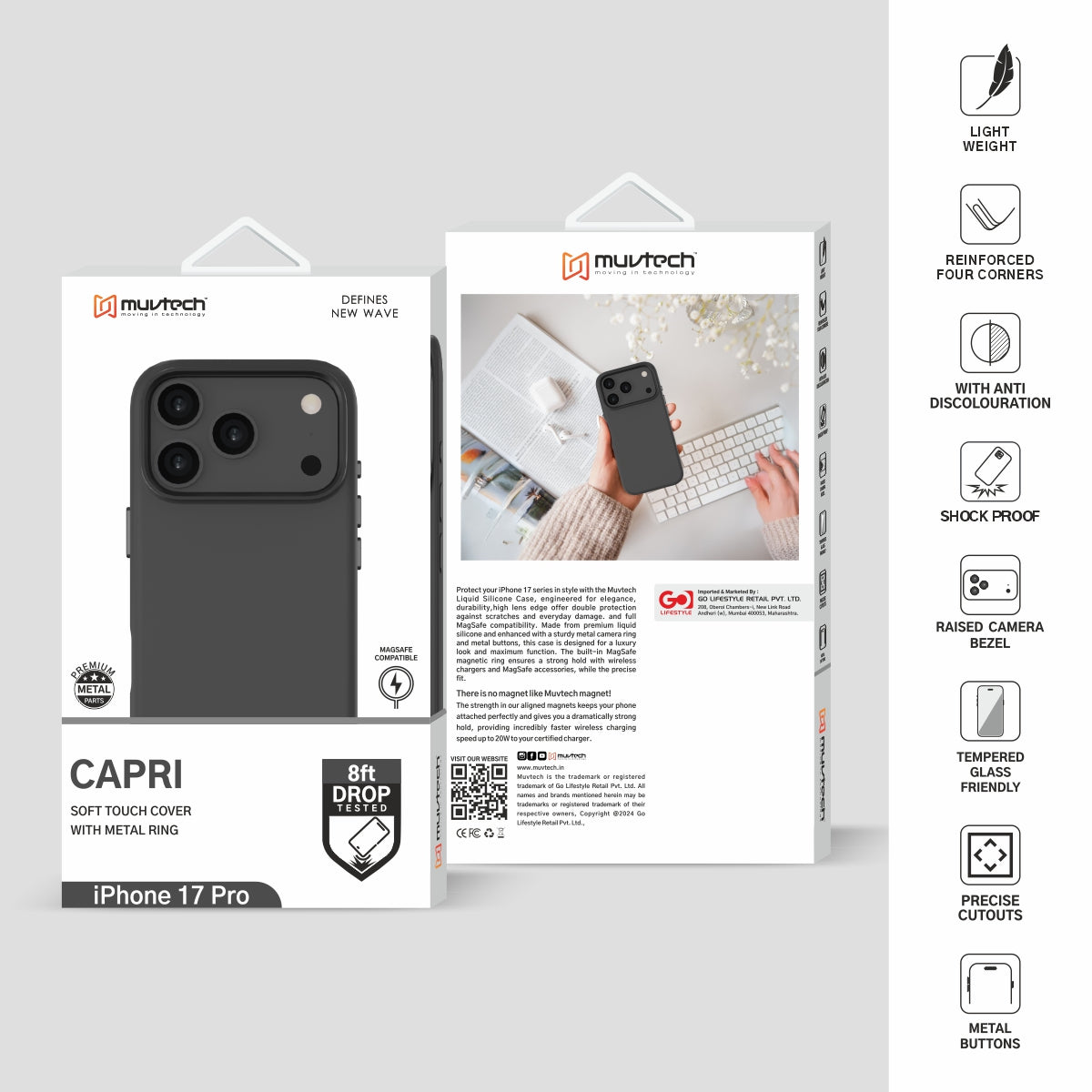 Capri Case for iPhone 17 Pro / Pro Max