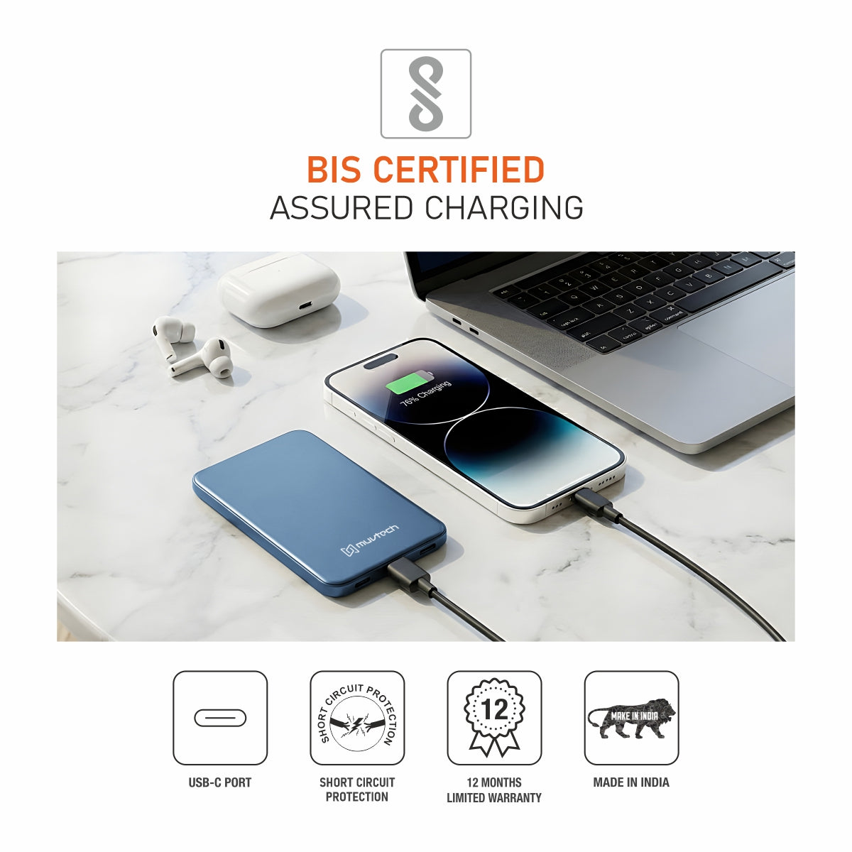 AEROSLIM 5000mAh Power Bank