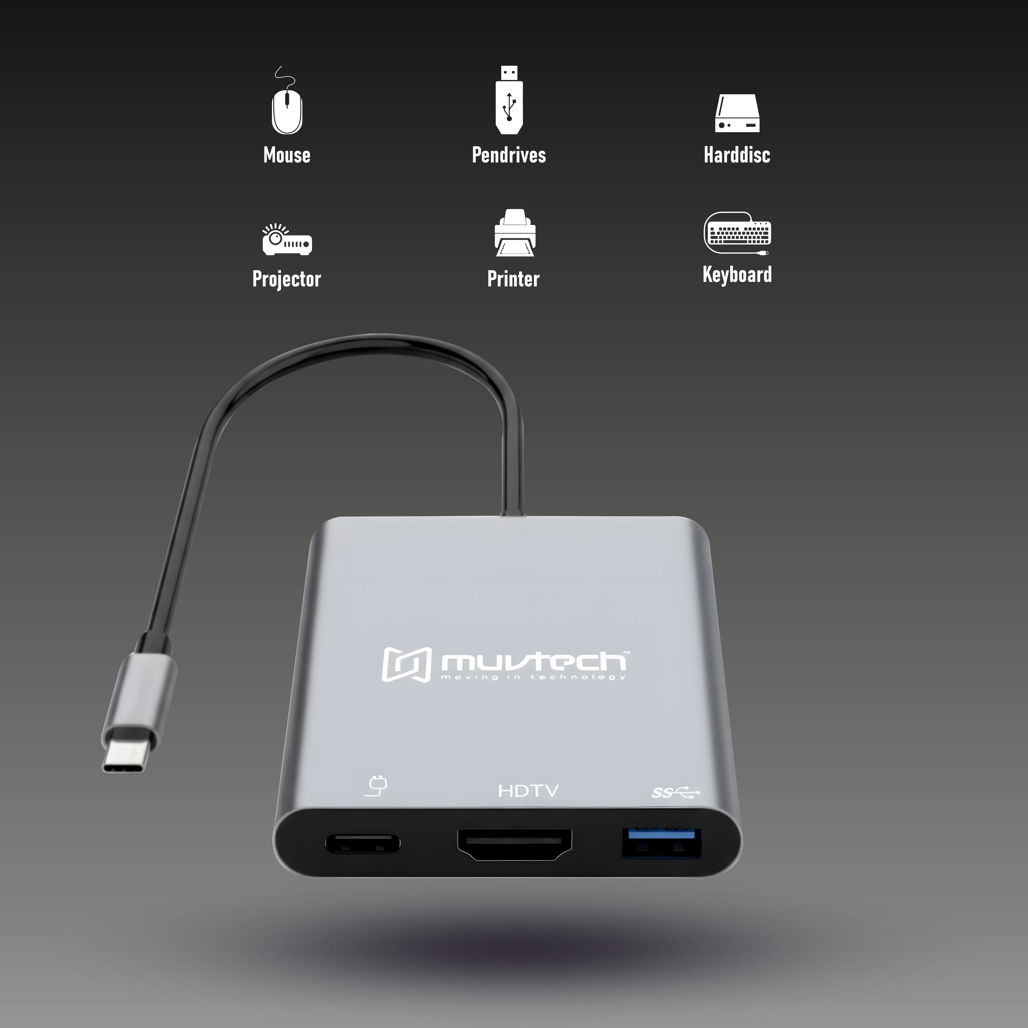 SteamHUB X3 3-in-1 USB C Hub