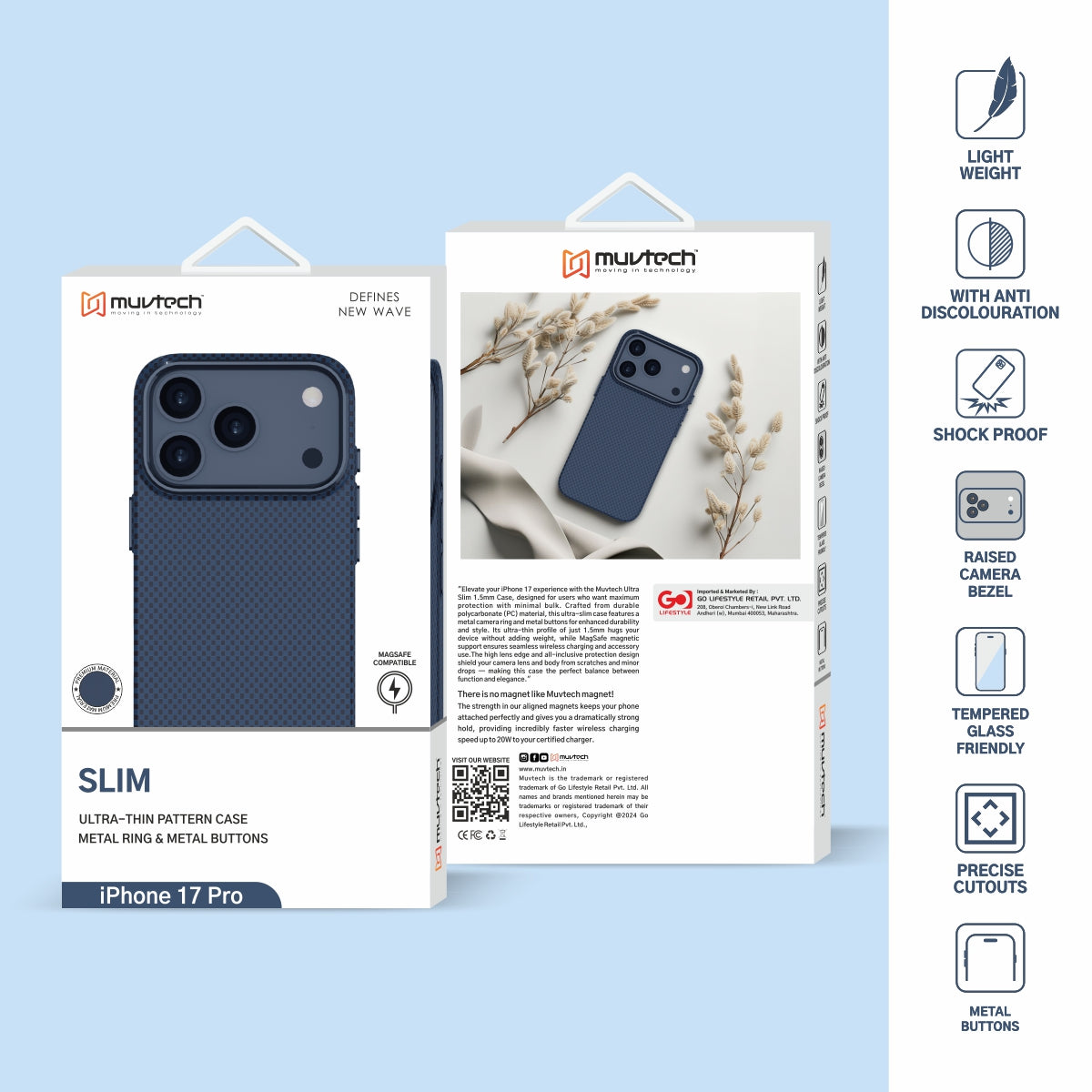 Slim Case for iPhone 17 Pro / Pro Max