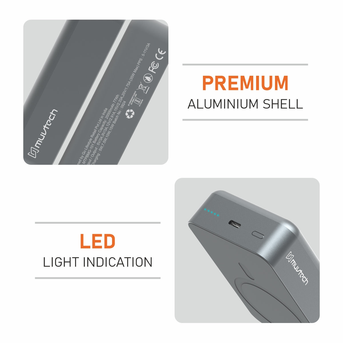 TANK 20000mAh Power Bank