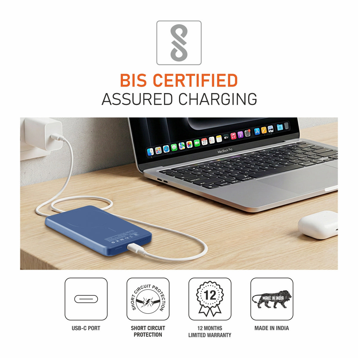 Slim II, 10000 mAh Power Bank