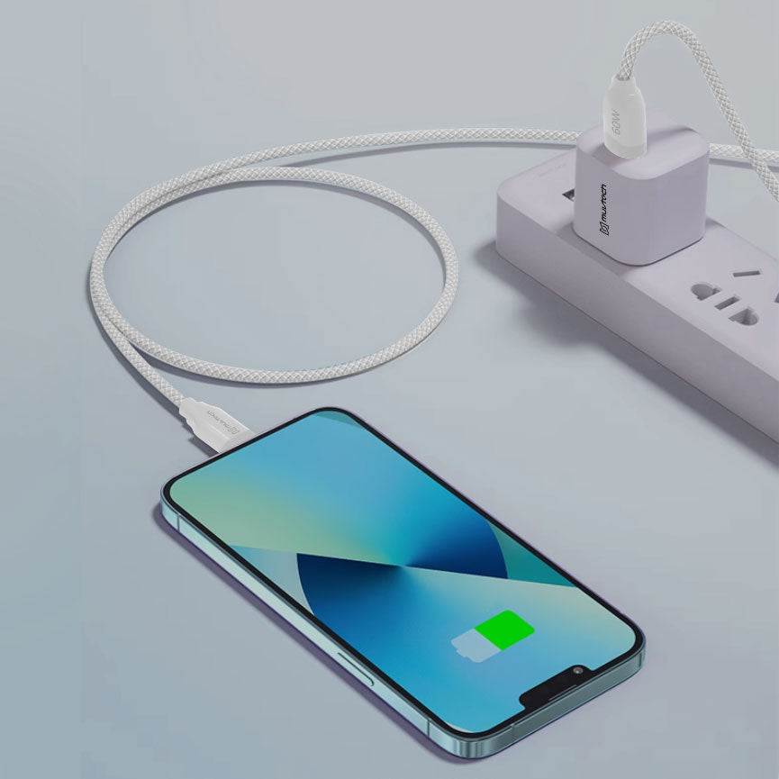 Surge 60W Fast Charging Braided Cable – Type-A to Type-C- 1 Meter