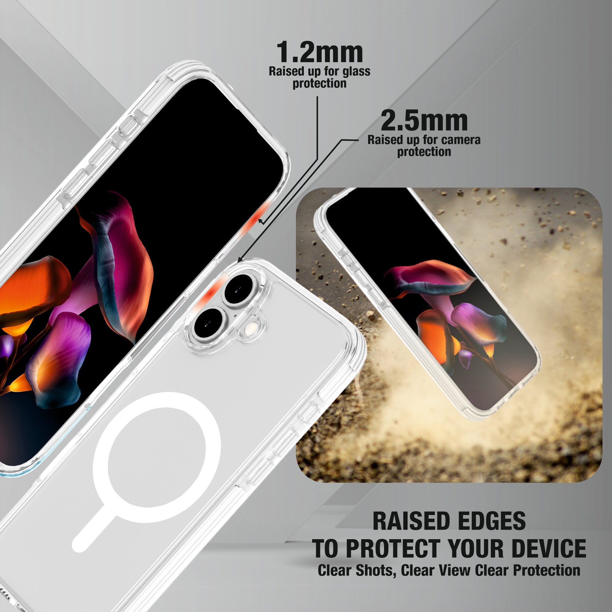 AVON SNAP Dual Colour Mag-Safe Compatible Case for iPhone 16 Series