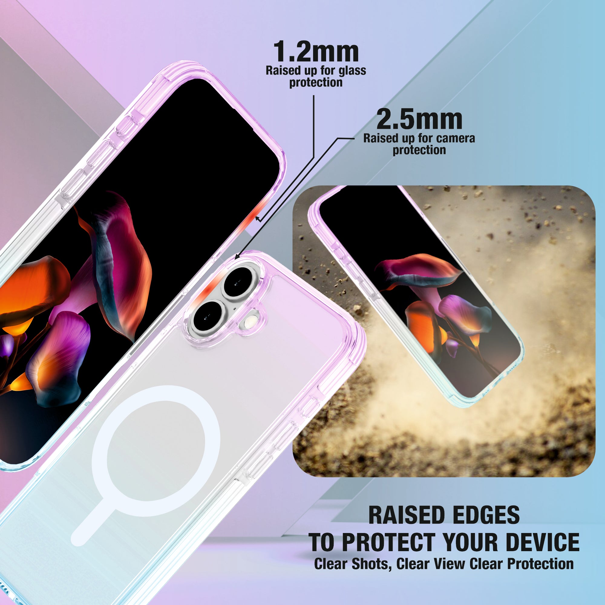 AVON SNAP Dual Colour Mag-Safe Compatible Case for iPhone 16 Series