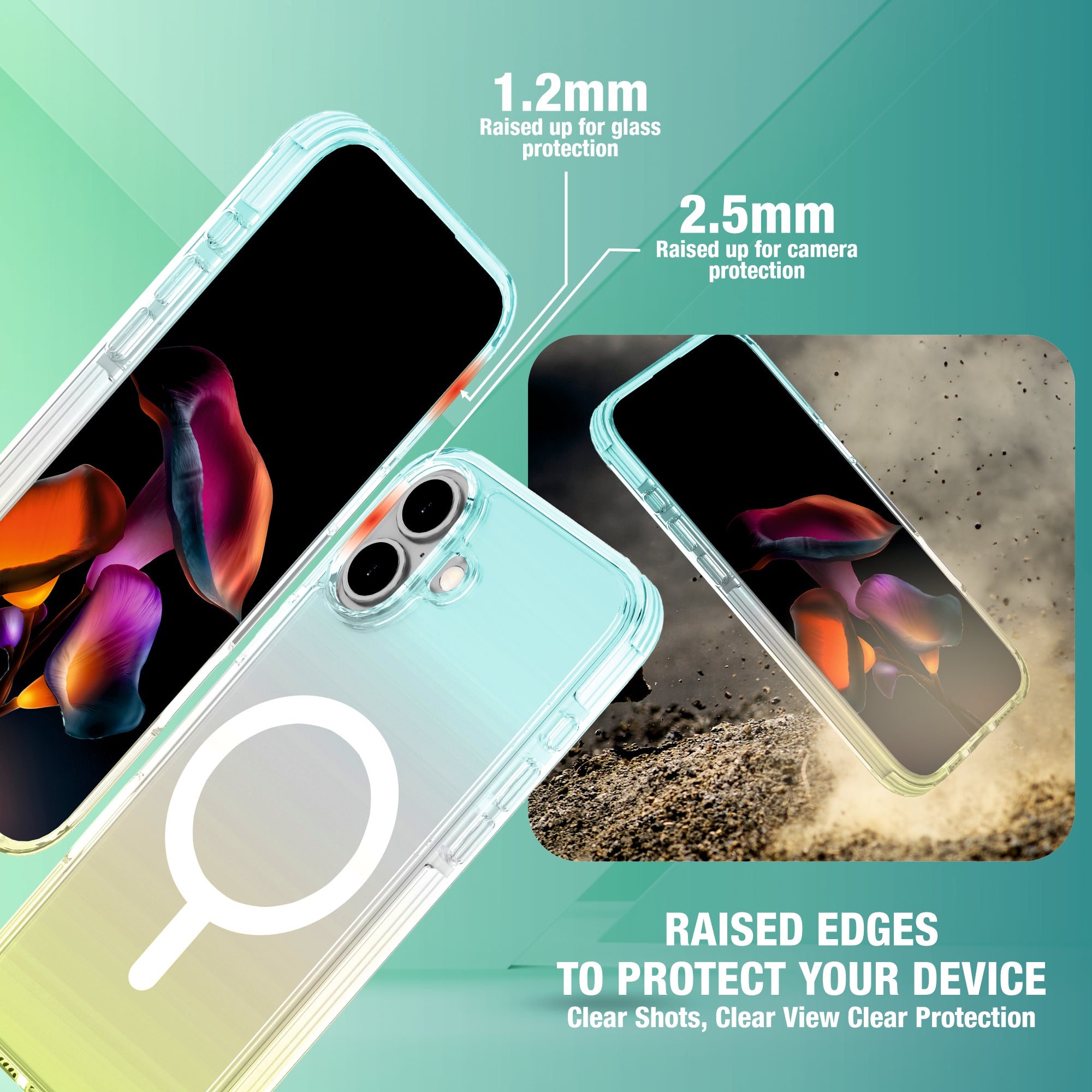 AVON SNAP Dual Colour Mag-Safe Compatible Case for iPhone 16 Series