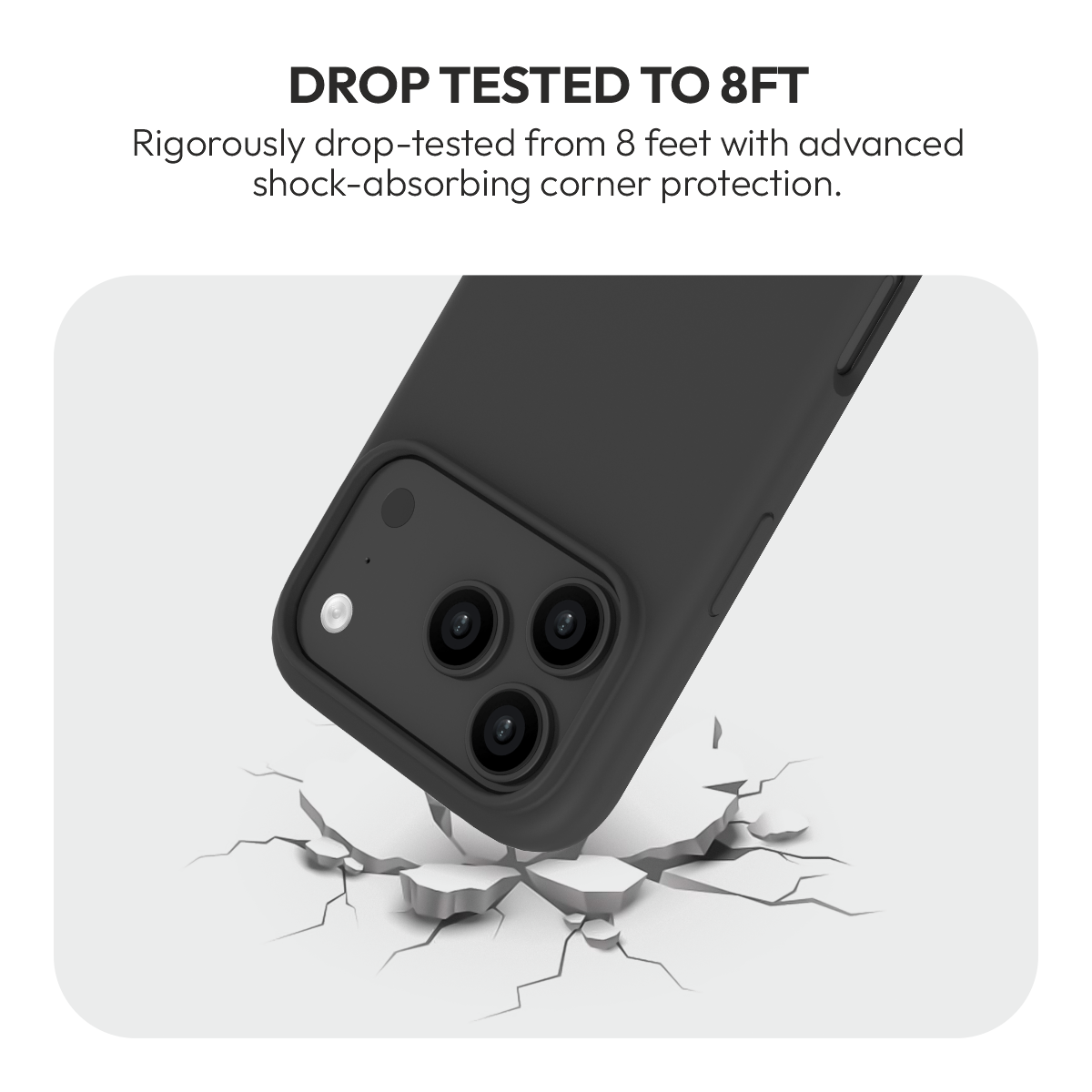 Capri Case for iPhone 18 Pro & Pro Max in Black #Color_Black
