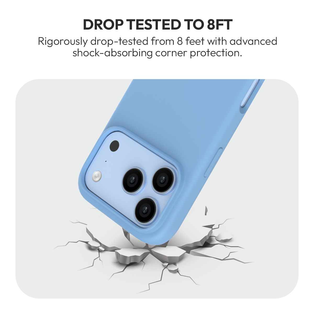 Capri Case for iPhone 18 Pro & Pro Max in Glacier #Color_Glacier