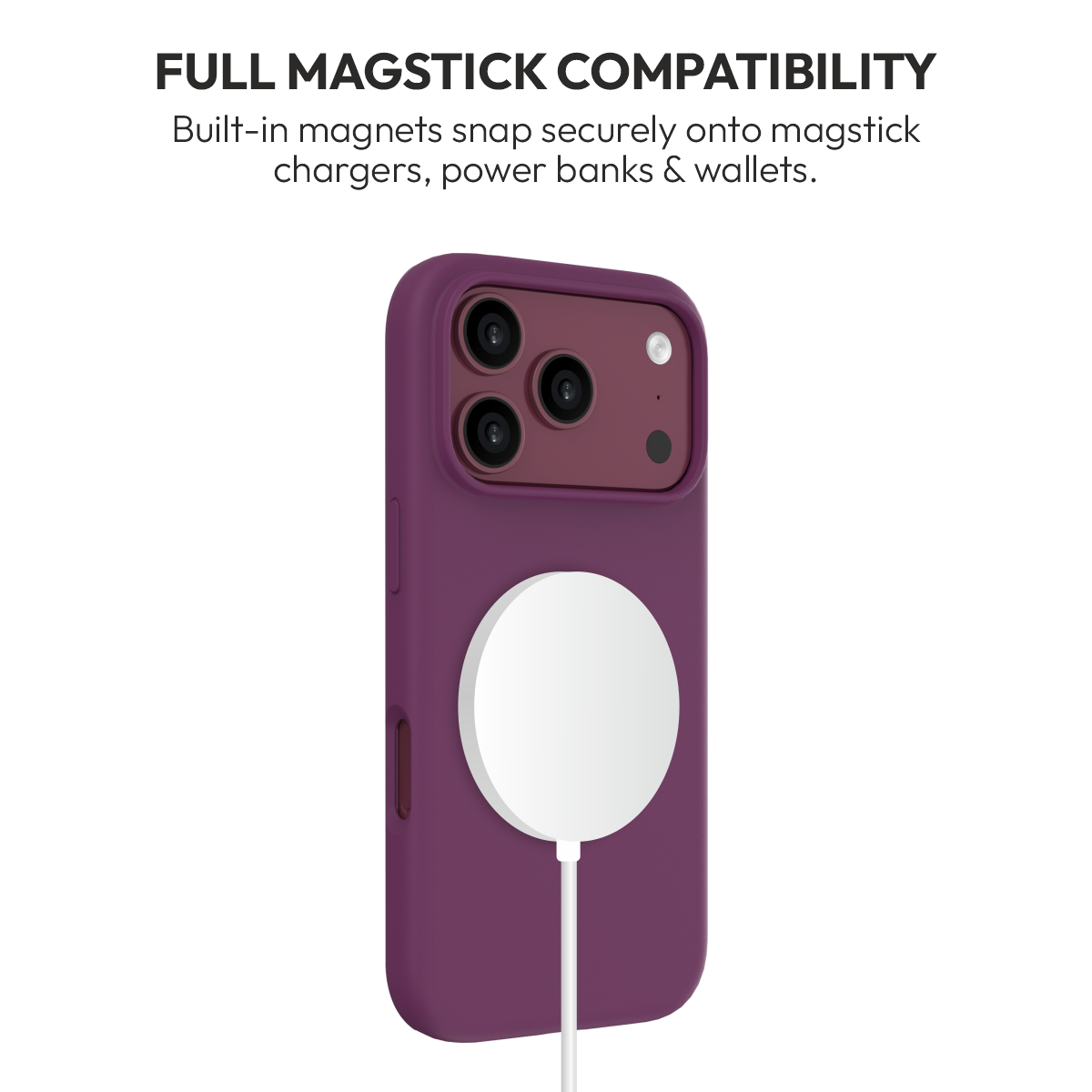 Capri Case for iPhone 18 Pro & Pro Max in Burgundy #Color_Burgundy