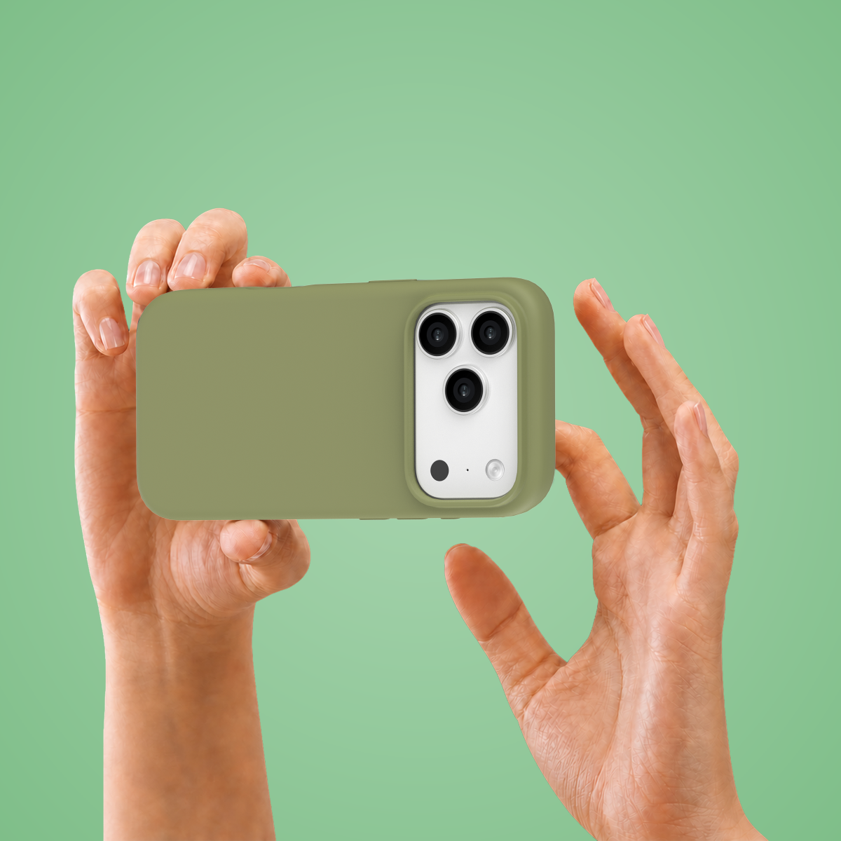 Capri Case for iPhone 18 Pro & Pro Max in Olive #Color_Olive