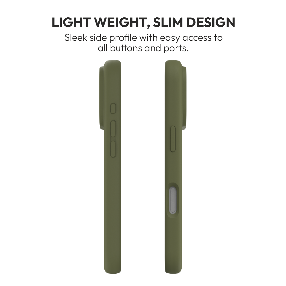 Capri Case for iPhone 18 Pro & Pro Max in Olive #Color_Olive