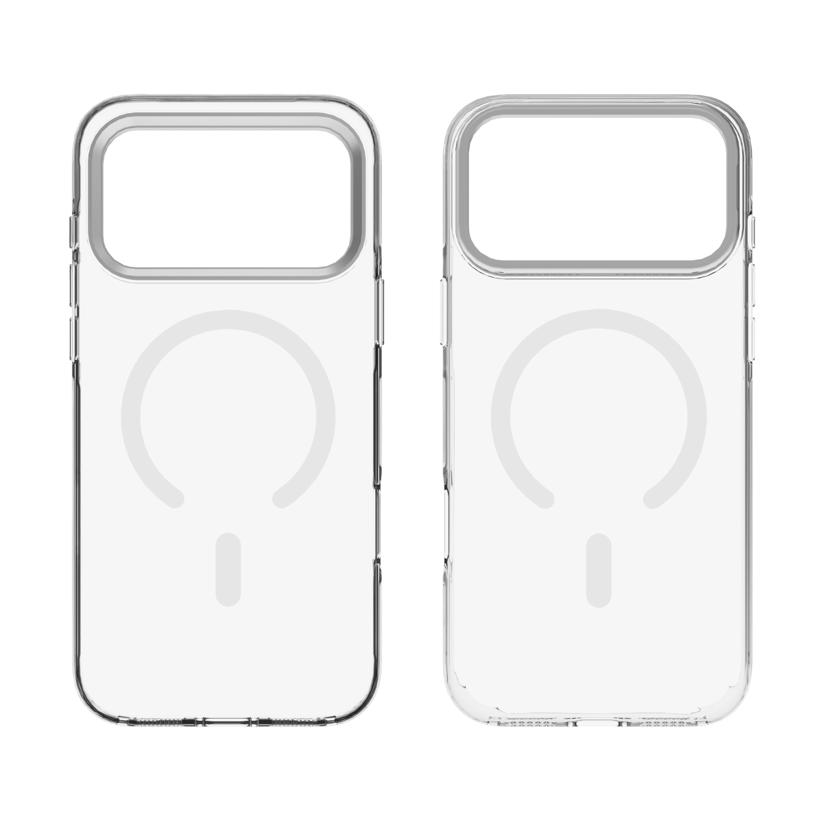 Clario X clear iPhone 18 case detail