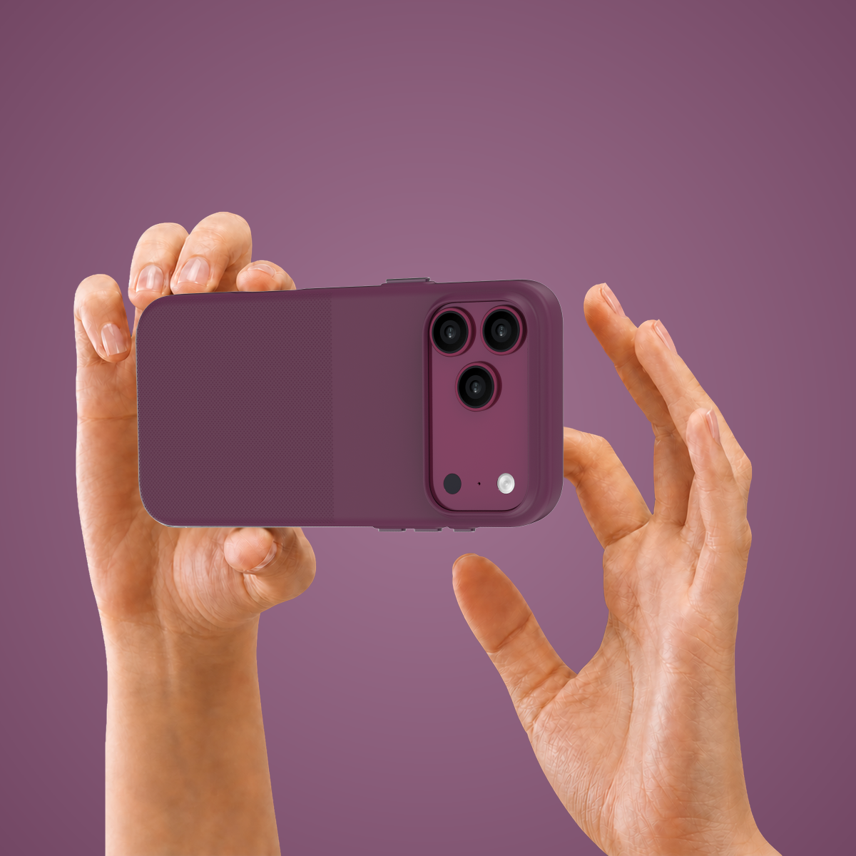 Ditto Case for iPhone 18 Pro & 18 Pro Max in Burgundy #Color_Burgundy
