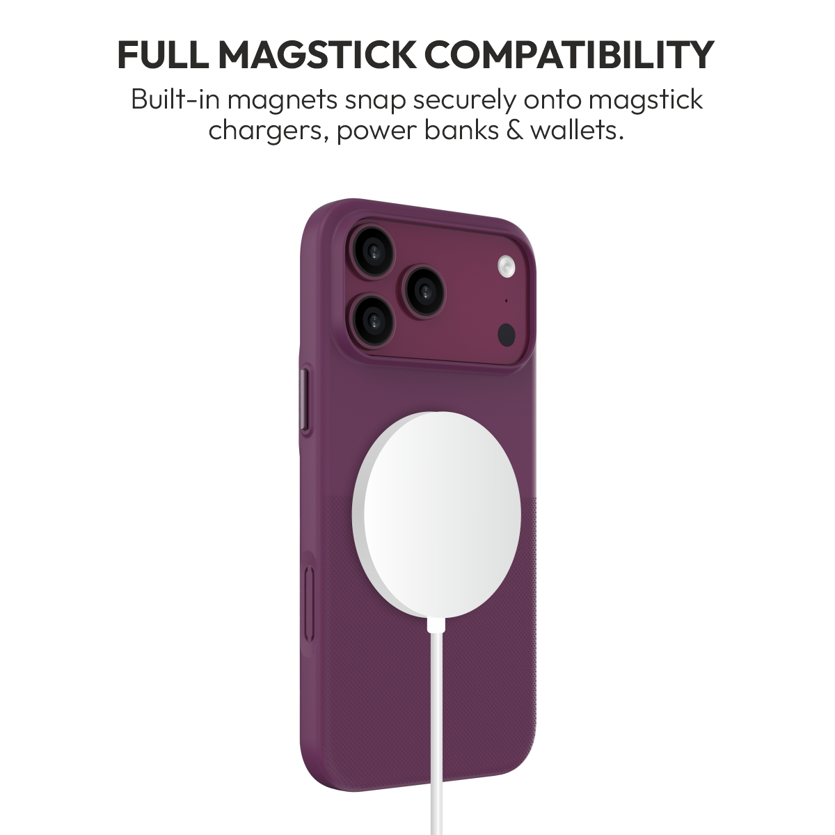 Ditto Case for iPhone 18 Pro & 18 Pro Max in Burgundy #Color_Burgundy