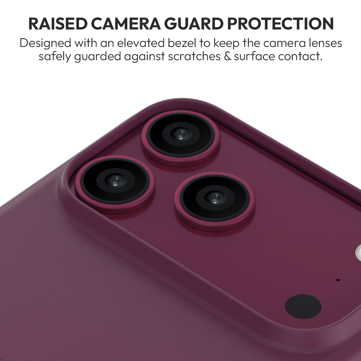 Ditto Case for iPhone 18 Pro & 18 Pro Max in Burgundy #Color_Burgundy
