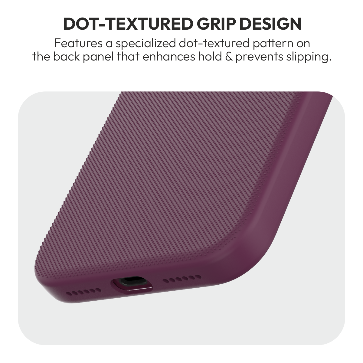 Ditto Case for iPhone 18 Pro & 18 Pro Max in Burgundy #Color_Burgundy