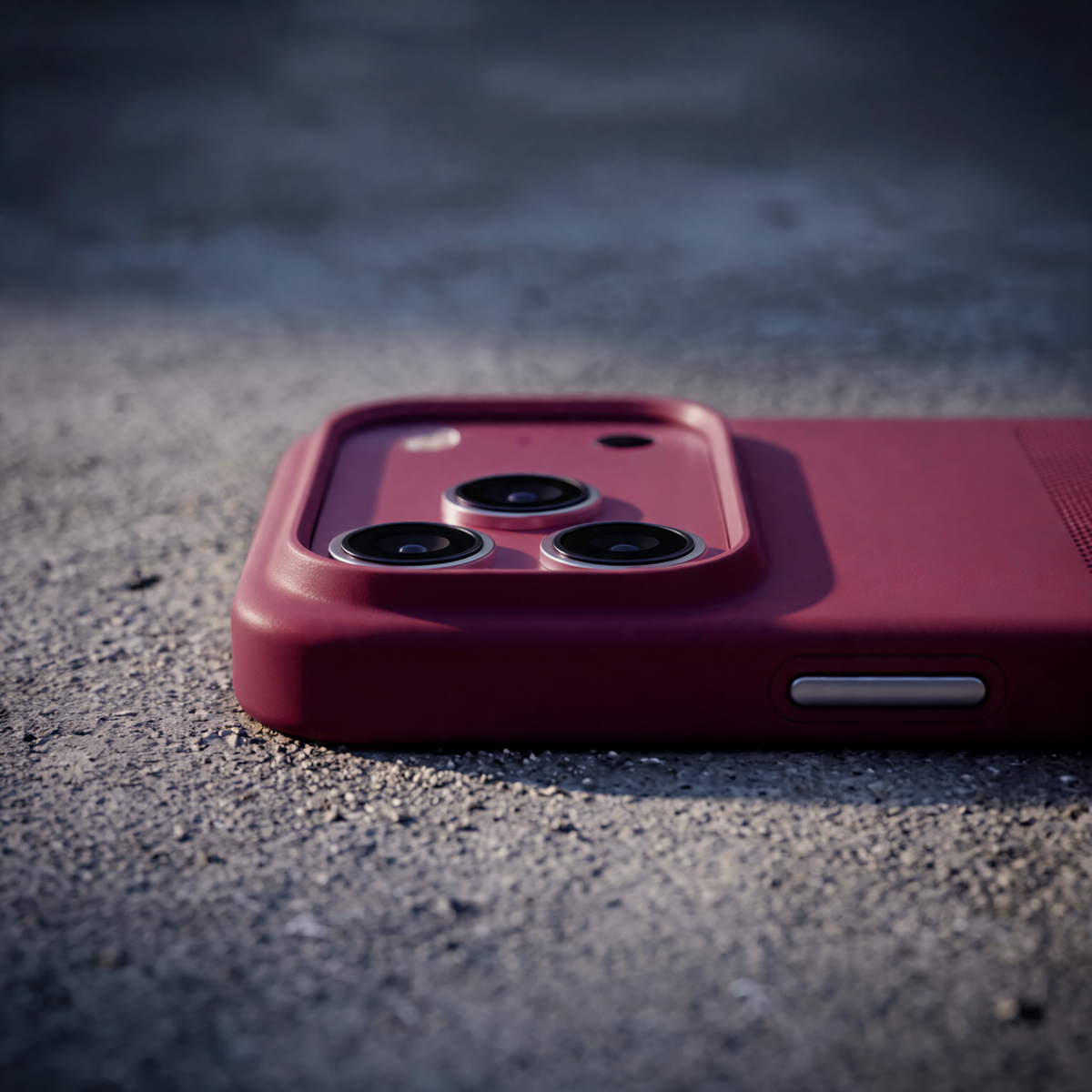 Ditto iPhone 18 Pro case close-up showing the raised camera guard