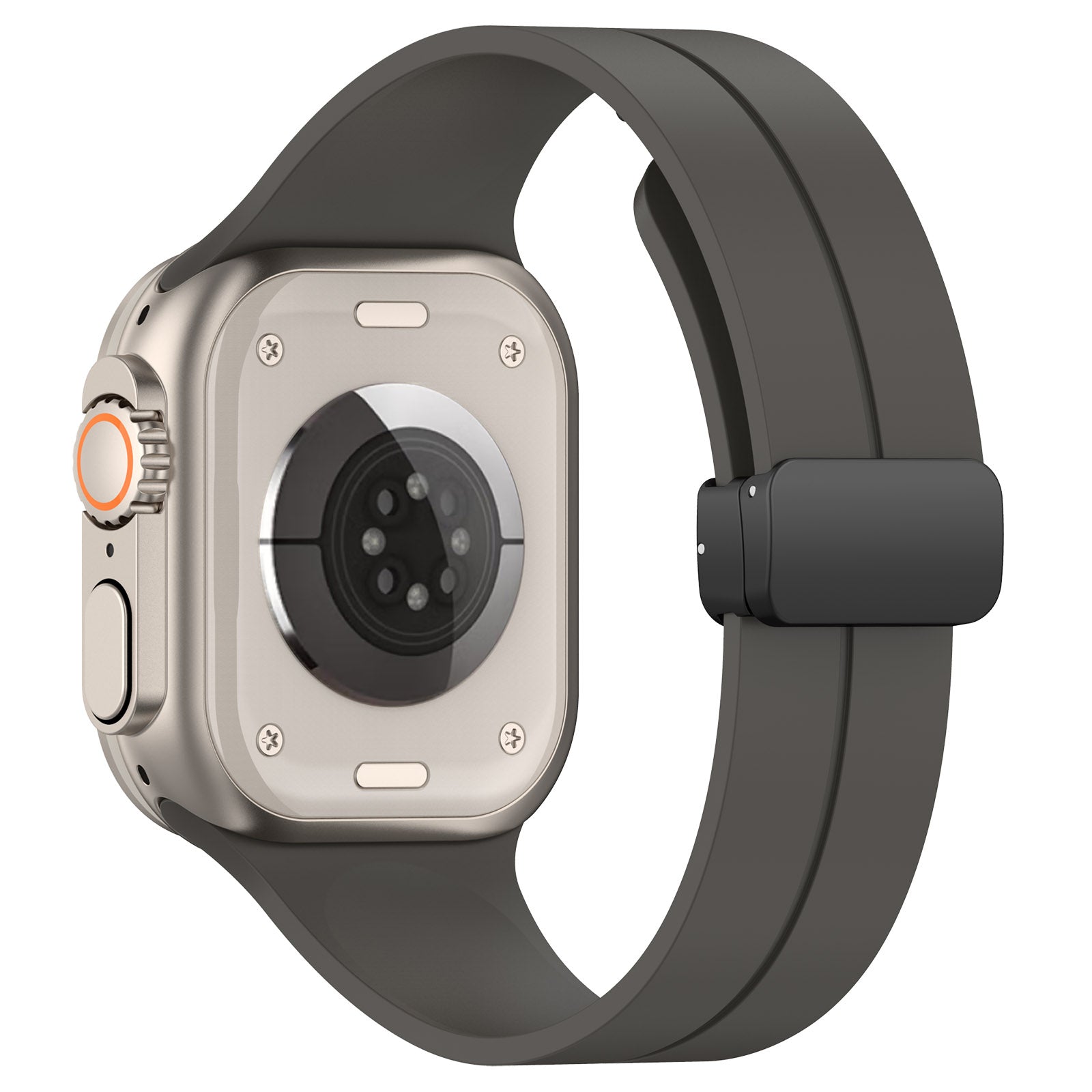 FLEXI SILICONE iWatch Strap Magnetic Buckle Band for apple Watch 38/40/41/49/45/44/42mm