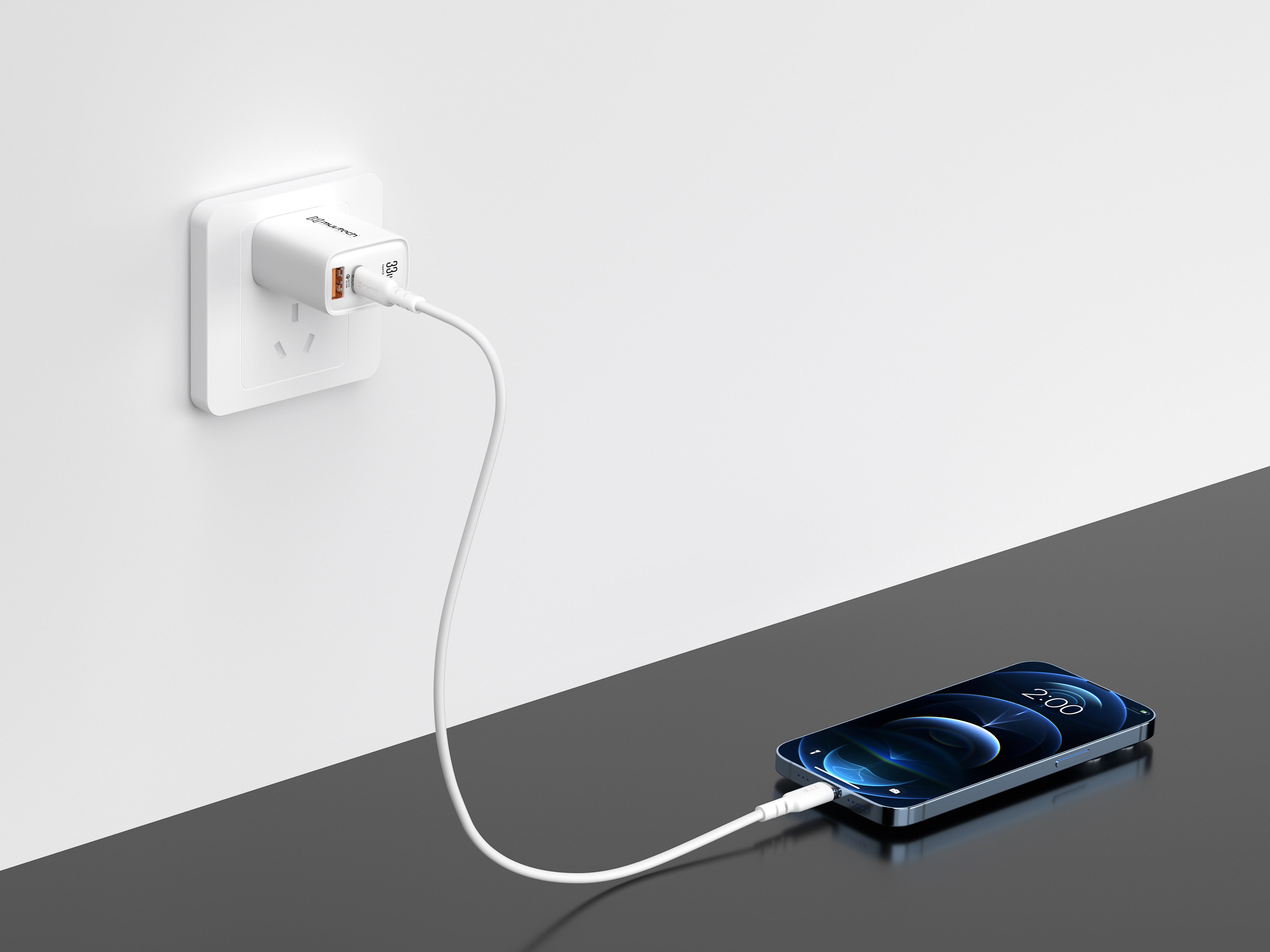 RapidPower 100W Type-C to Type-C Cable – 5A Fast Charging & Data Transfer for Laptops, Tablets & Smartphones (1M)