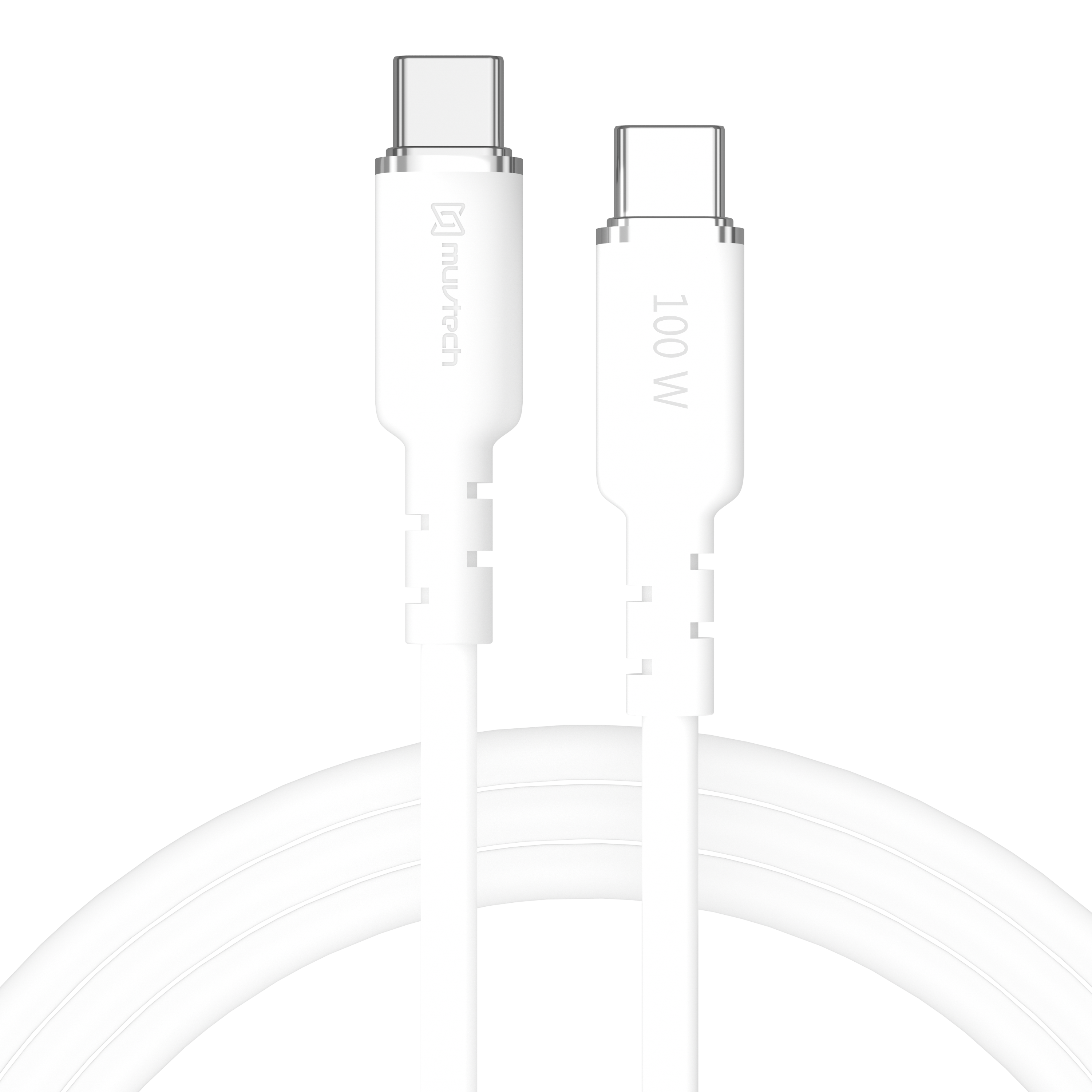 RapidPower 100W Type-C to Type-C Cable – 5A Fast Charging & Data Transfer for Laptops, Tablets & Smartphones (1M)