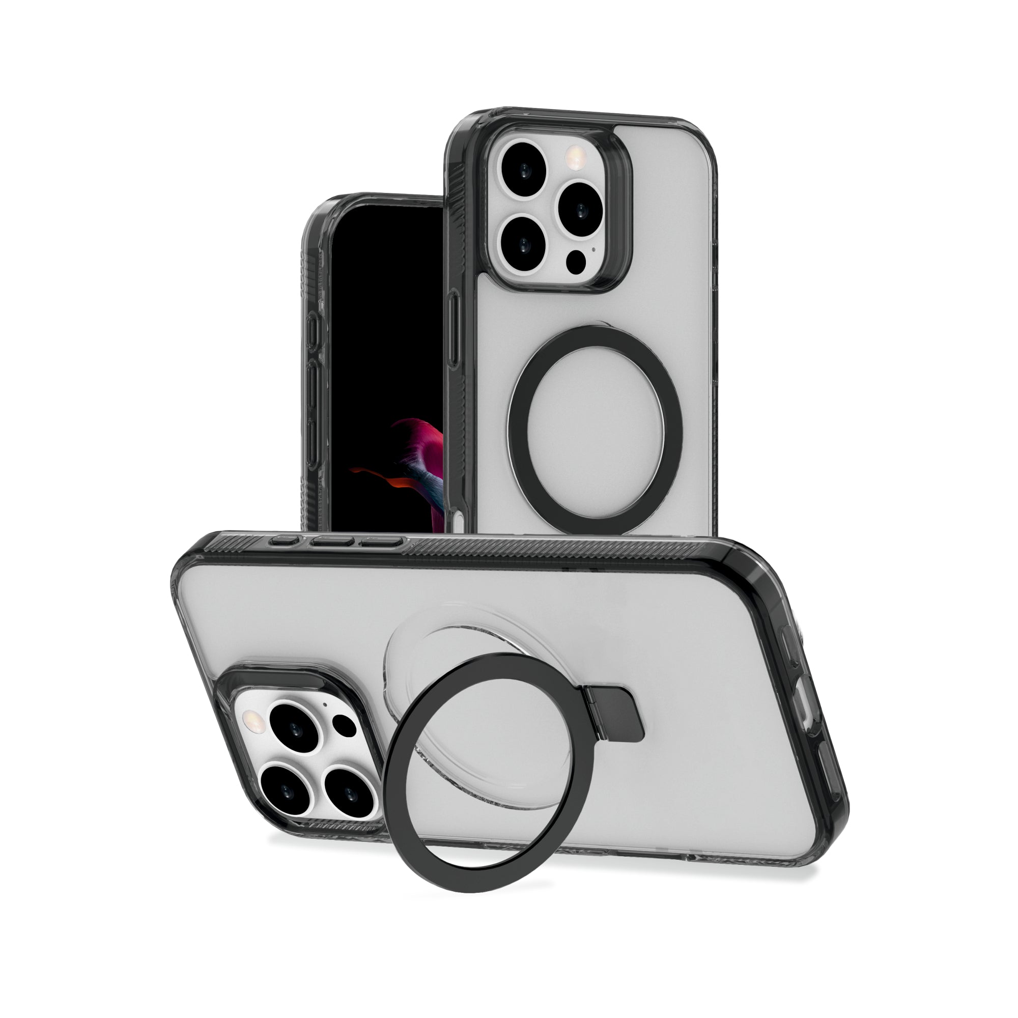 RIO SNAP KICKSTAND TPU Mag-Safe Compatible Case for iPhone 16 Series