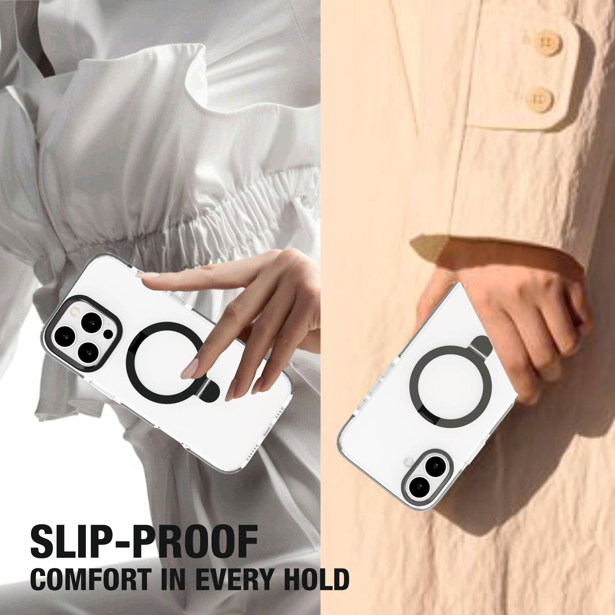 EVO SNAP Kickstand Mag-Safe Compatible Case for iPhone 16 Series