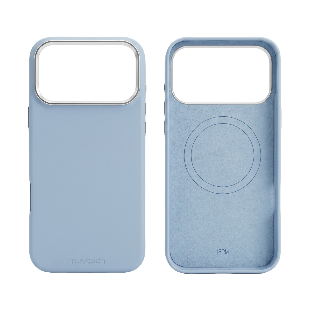 Siena Case for iPhone 18 Pro & 18 Pro Max in Glacier, view 2 #Color_Glacier