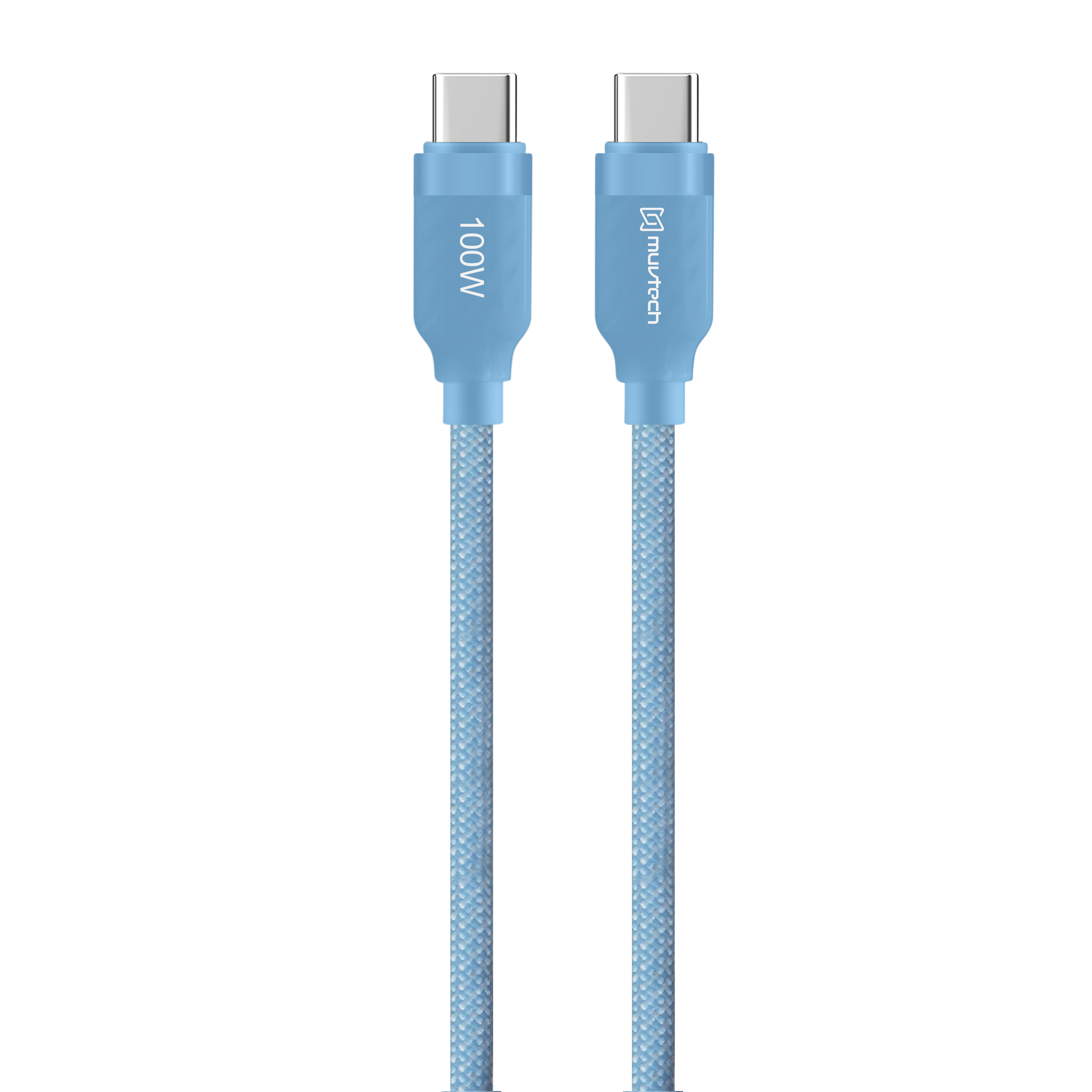 Surge 100W Fast Charging Braided Cable – Type-C to Type-C- 1 Meter