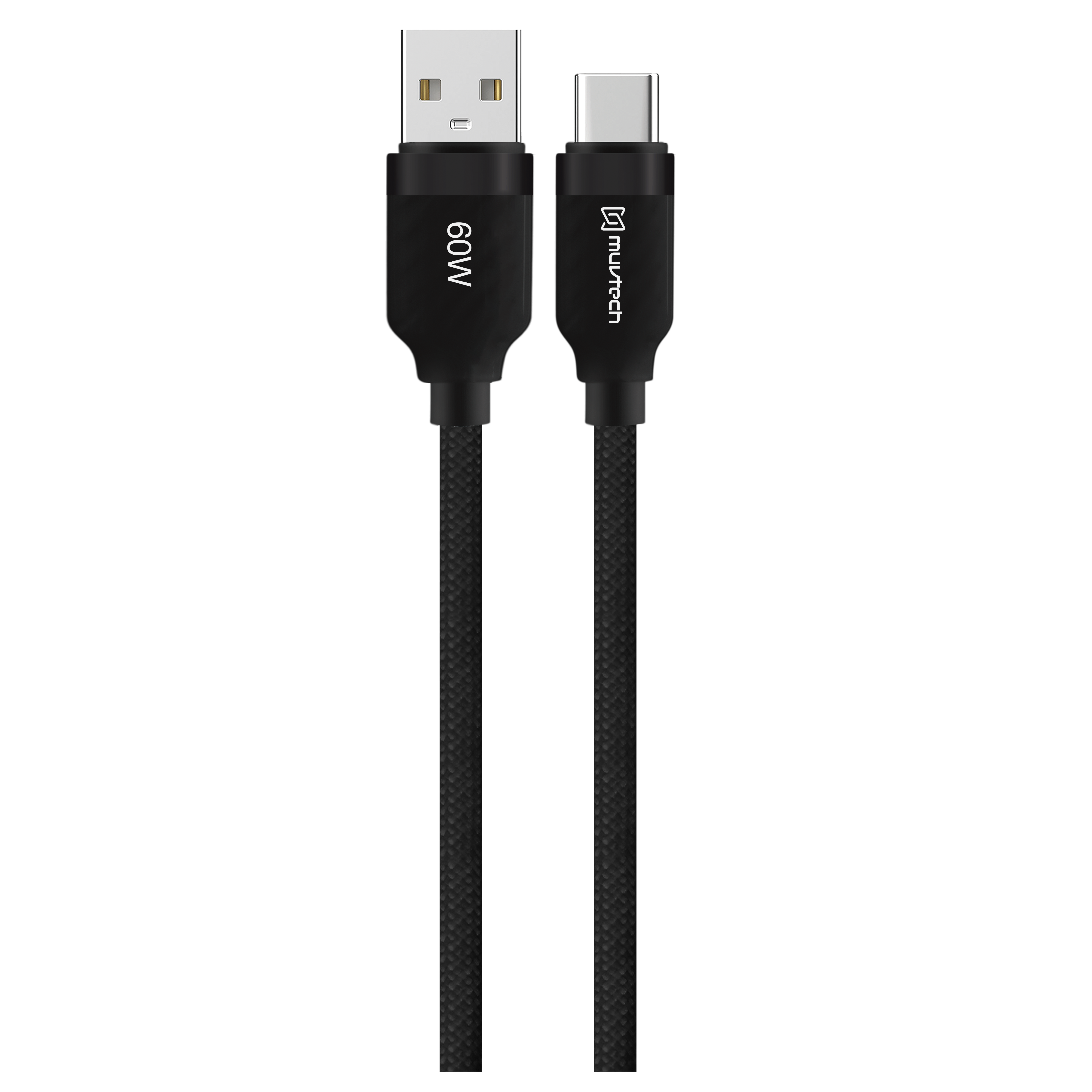 Surge 60W Fast Charging Braided Cable – Type-A to Type-C- 1 Meter