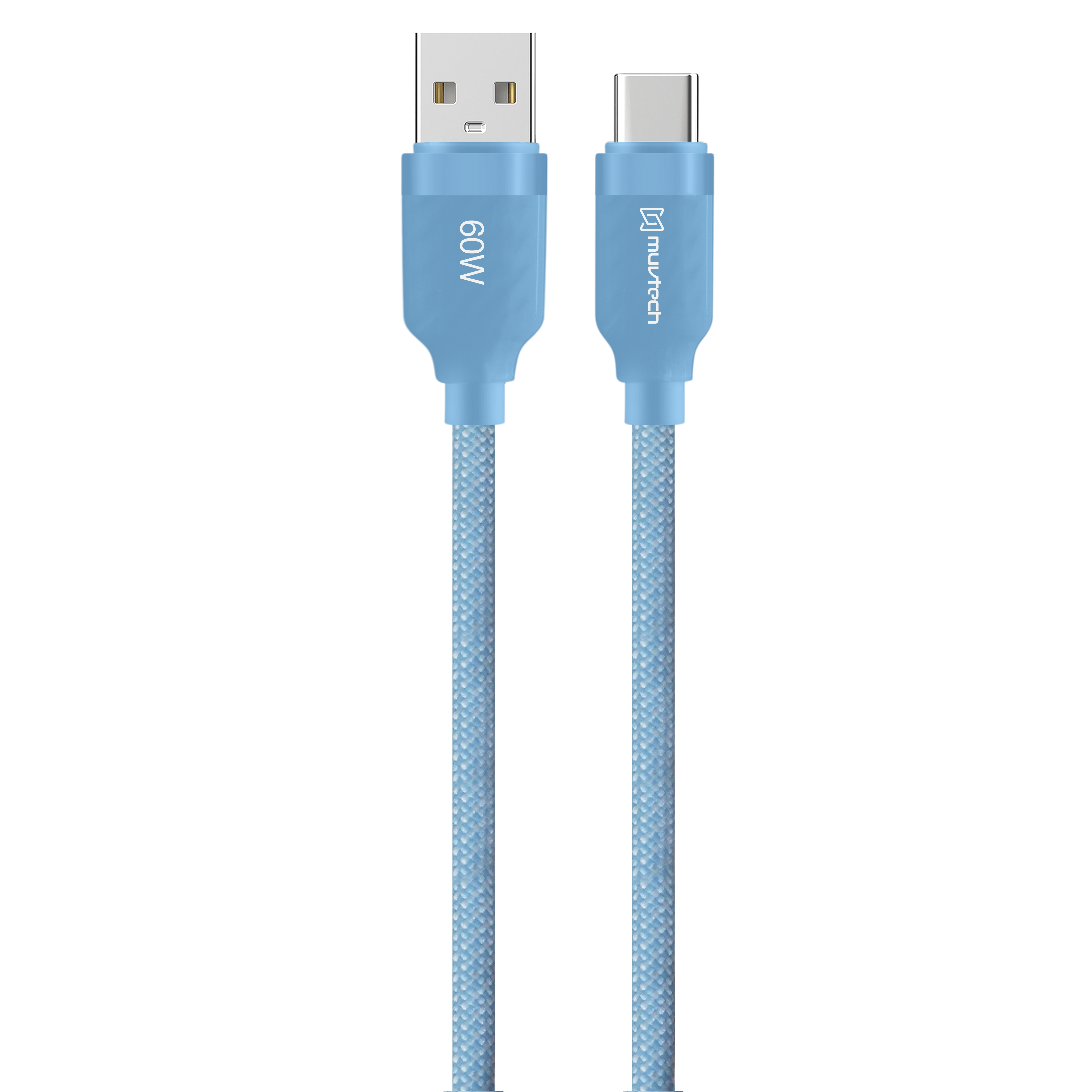 Surge 60W Fast Charging Braided Cable – Type-A to Type-C- 1 Meter