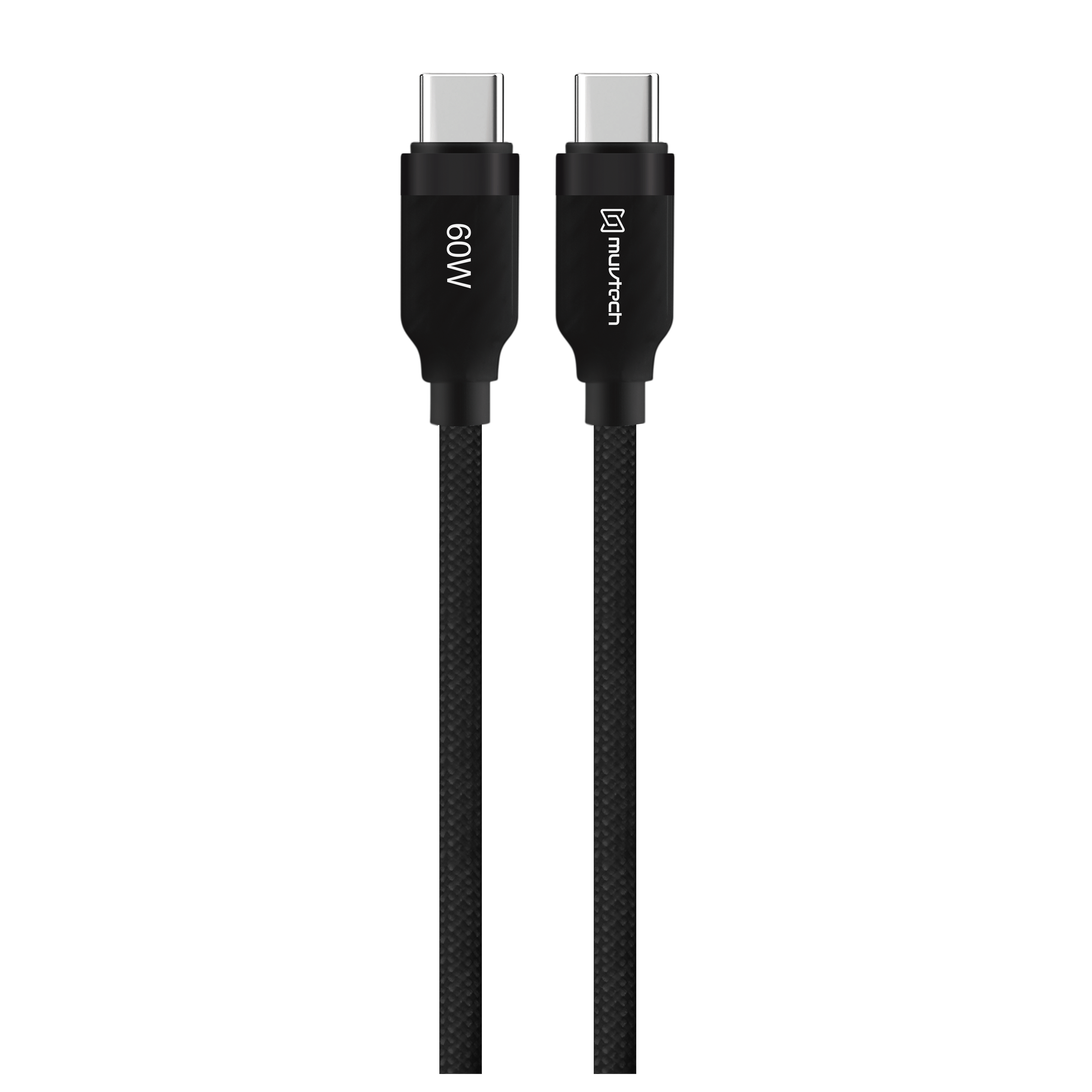 Surge 60W Fast Charging Braided Cable – Type-C to Type-C- 1 Meter