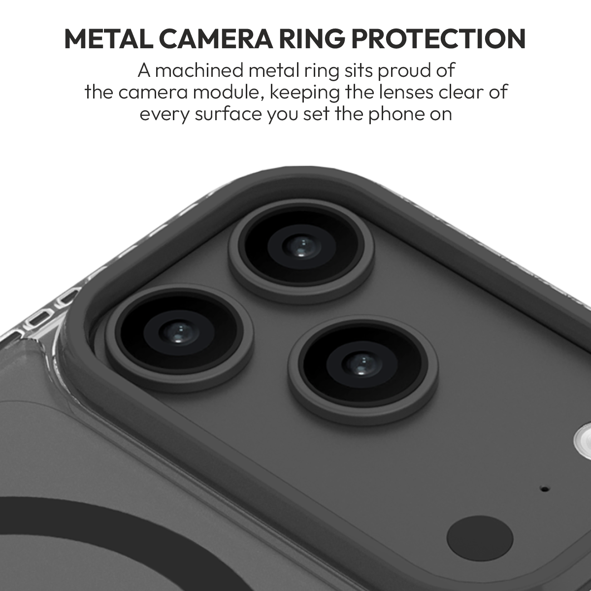 Muvtech Troy Case for iPhone 18 Pro & 18 Pro Max in Black #Color_Black