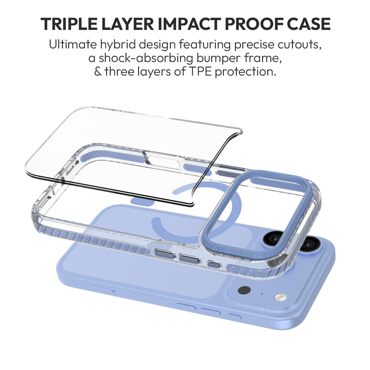 Muvtech Troy Case for iPhone 18 Pro & 18 Pro Max in Glacier #Color_Glacier