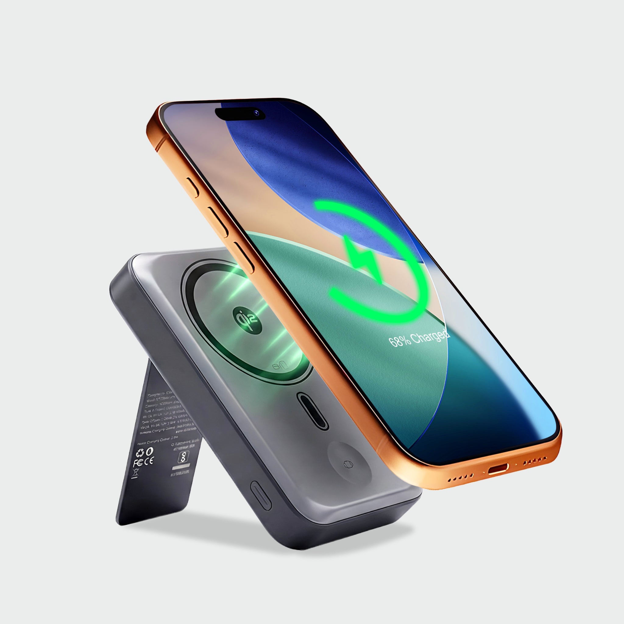 Qi2 Certified TURBOBRIC 10000mAh Power Bank
