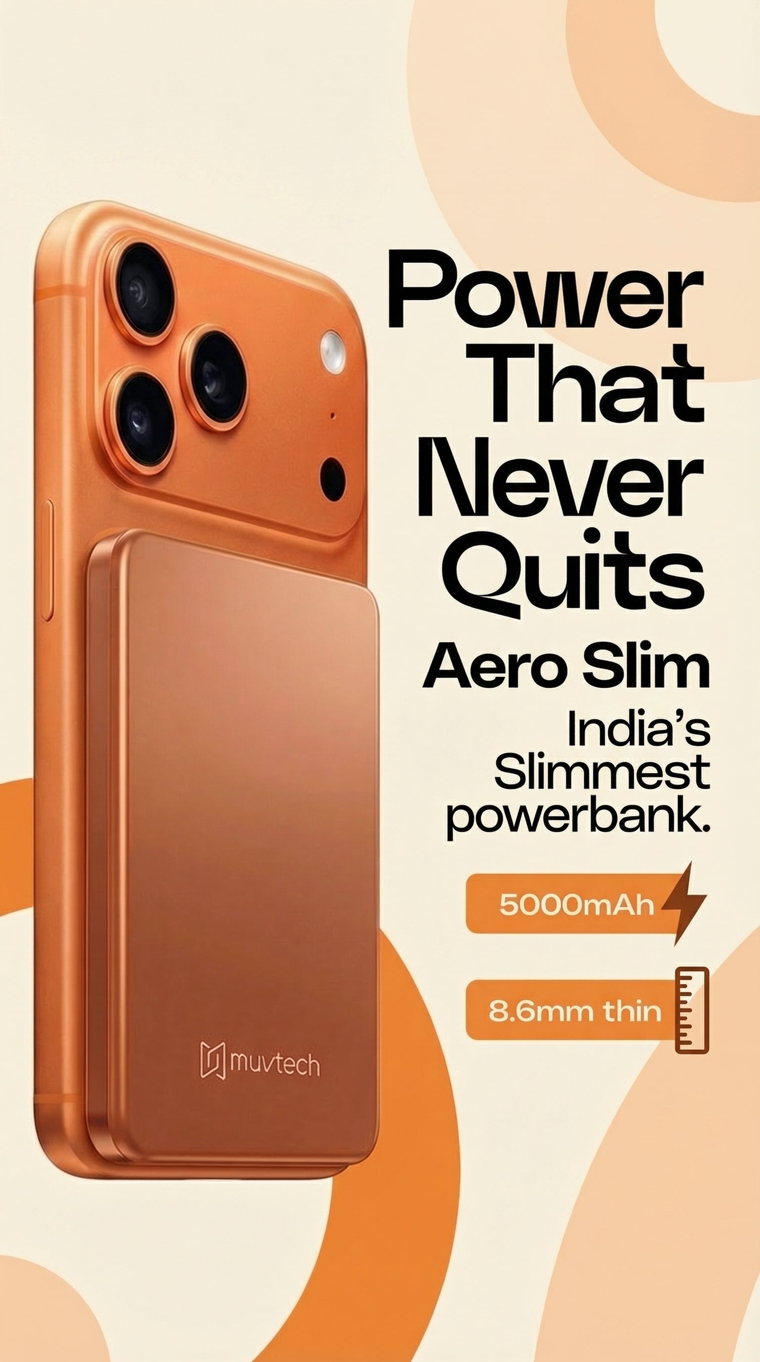 AEROSLIM 5000mAh Power Bank