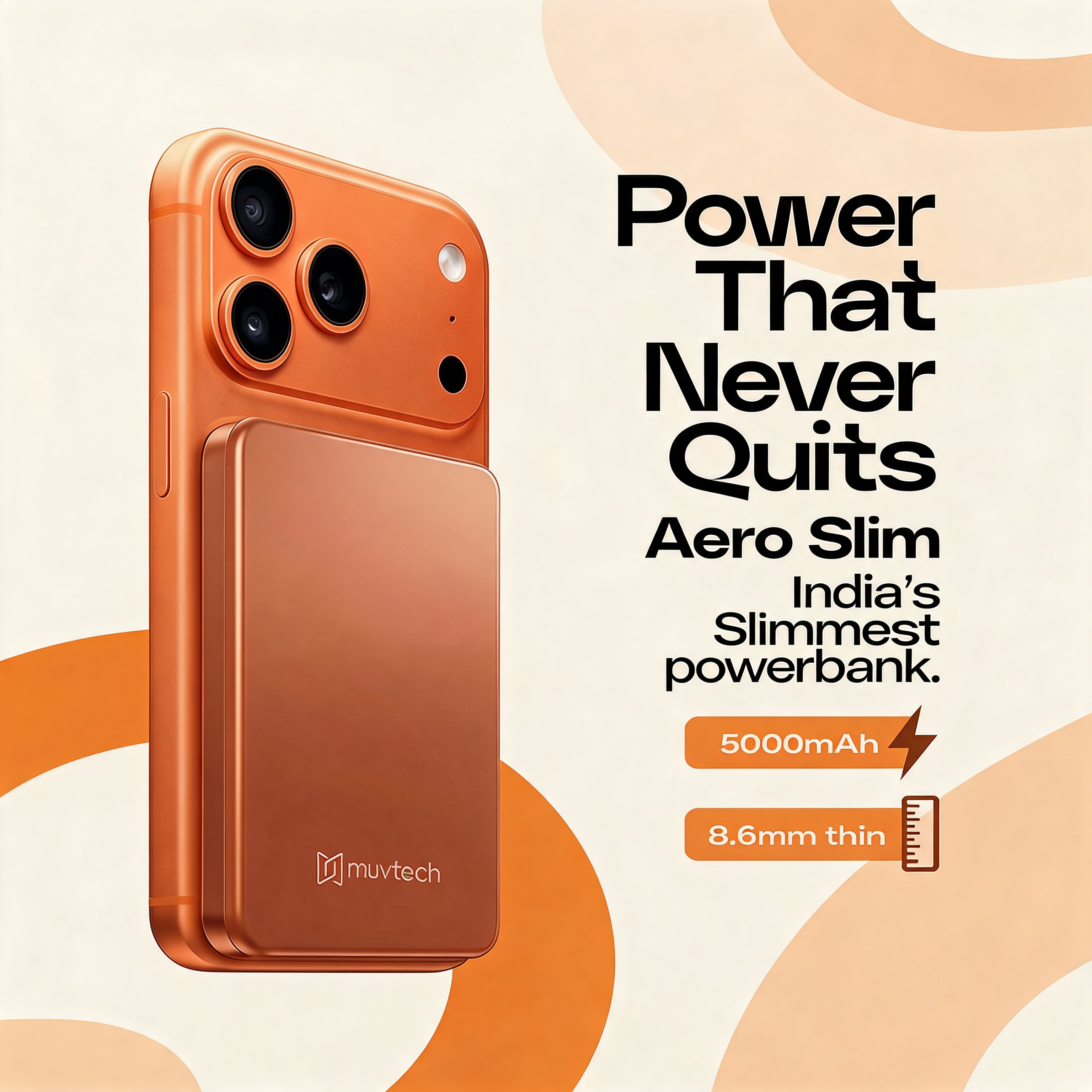 AEROSLIM 5000mAh Power Bank