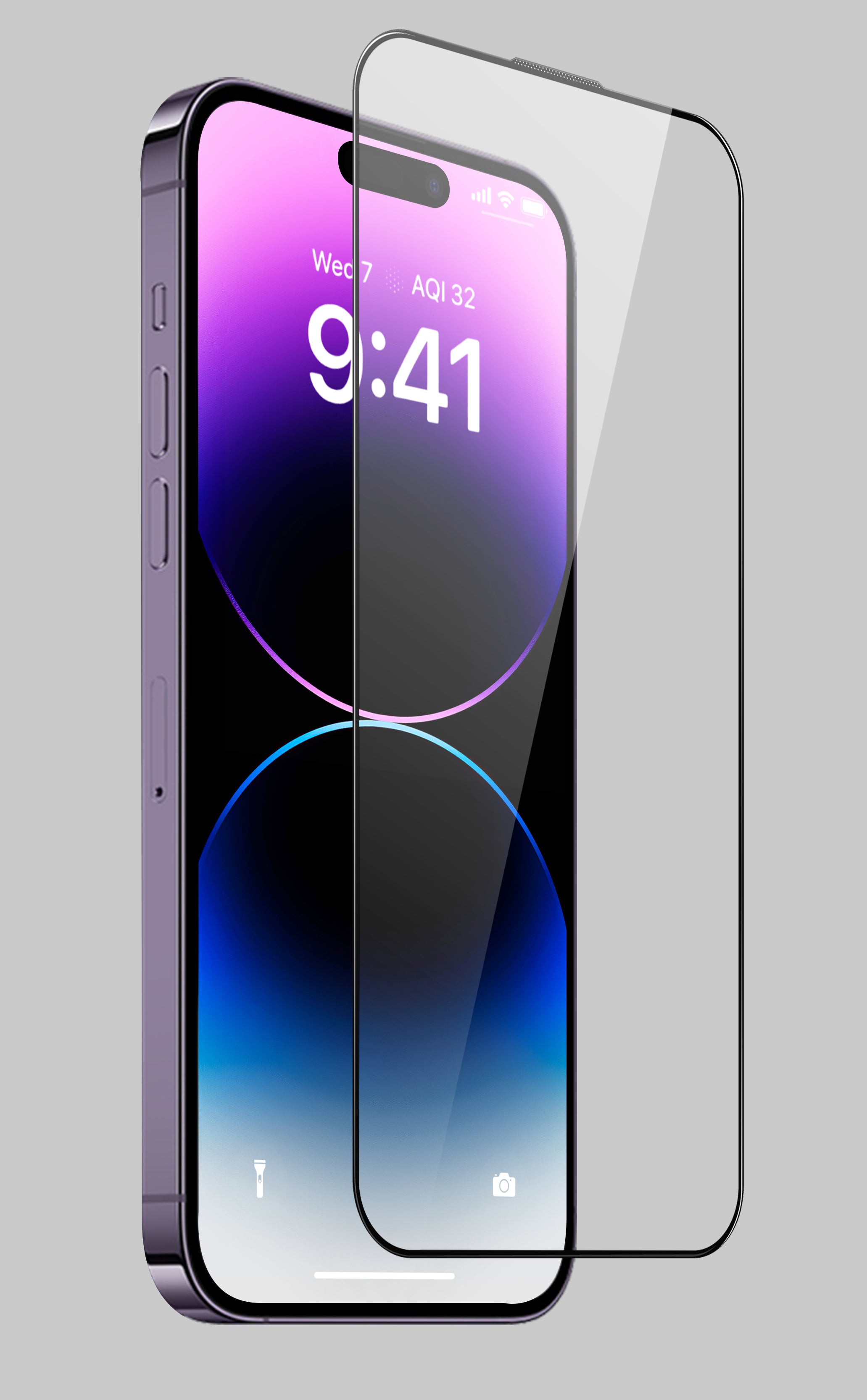 ULTRA PRO SHIELD ANTI-DUCT PFS CLEAR SCREEN PROTECTOR GLASS FOR IPHONE 16 SERIES