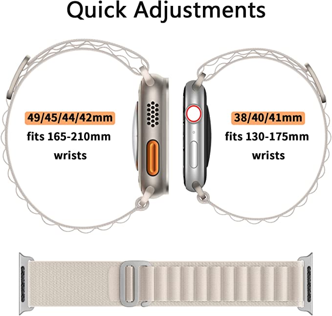 ACELOOP iWatch Sport Nylon Strap for apple Watch 49/45/44/42mm